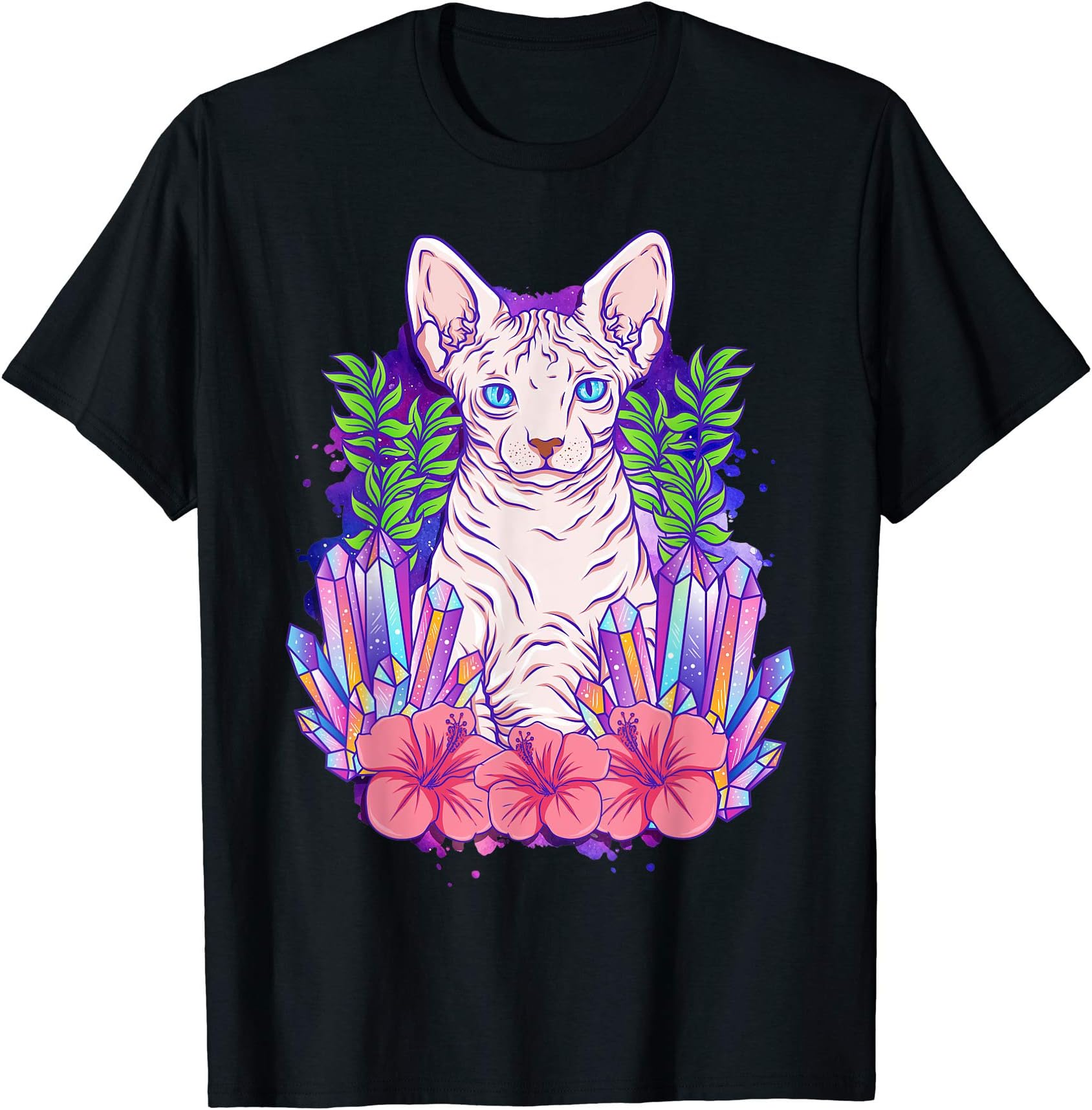 Pastel Goth co.Pastel Goth Sphynx Cat T-Shirt