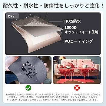 Amazon.co.jp: KingCamp エアーソファー アウトドア 空気ソファー 3人