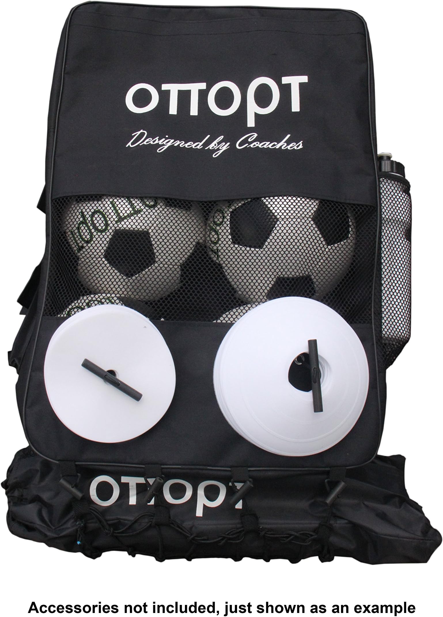 6 Soccer Ball Bag - Match Bag Back Pack - New 2018 Version