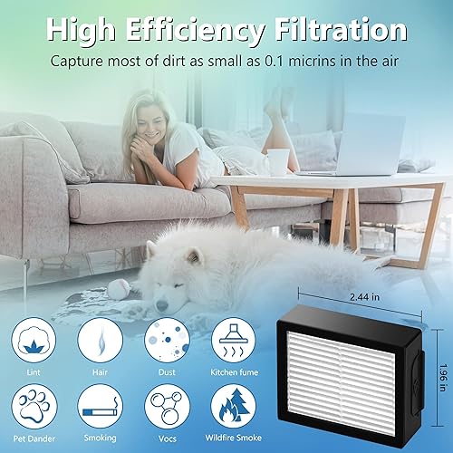 Miniatura 9 de Improvedhand Filtros de repuesto aptos para i-Robot Roomba E I y J Series i7 i7+plus i3 i3+ i4 i6 i6+ i8 i8+ E5 E6 E7 piezas de aspiradora 4639161,