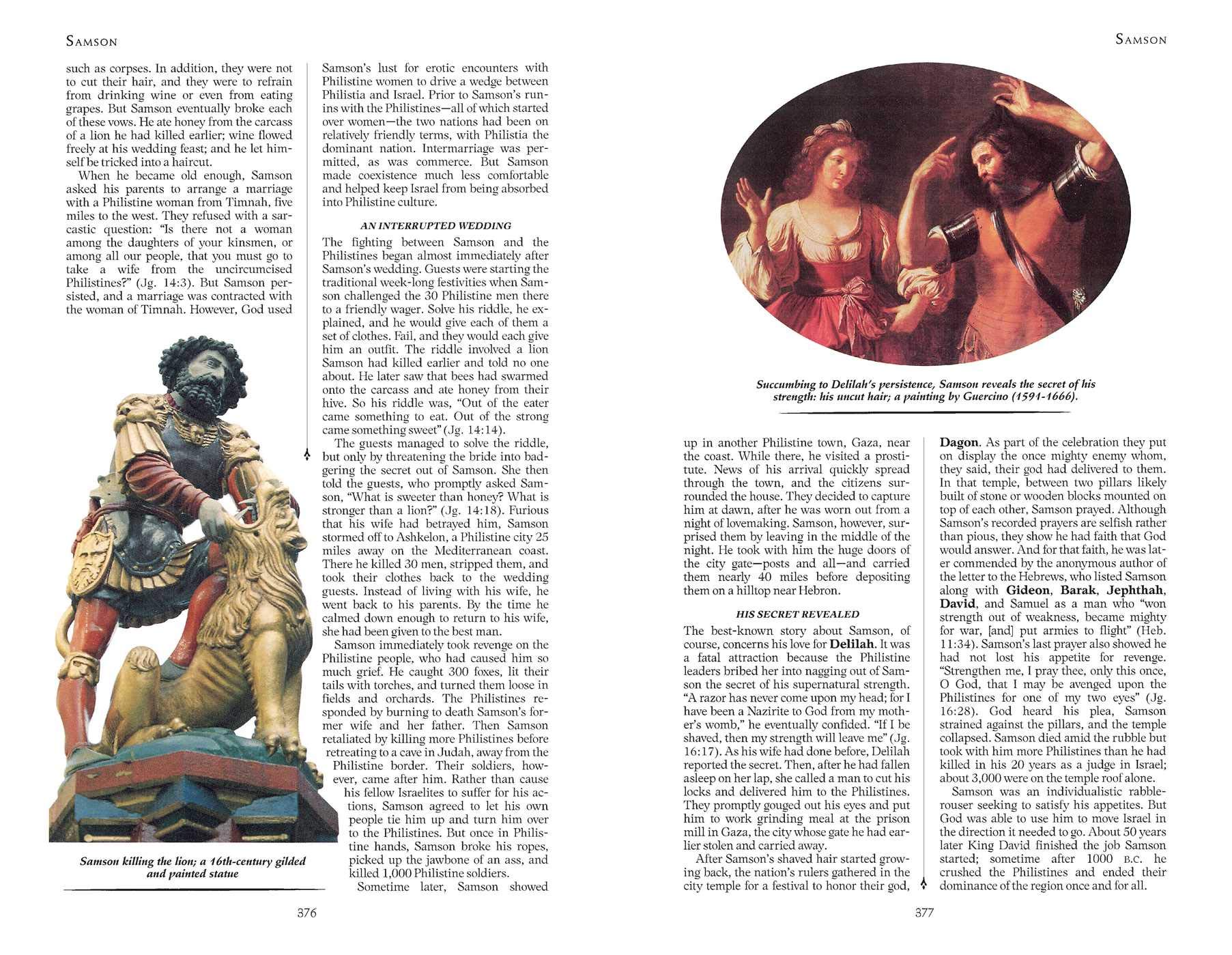 Who's Who in the Bible: An Illustrated Biographical Dictionary