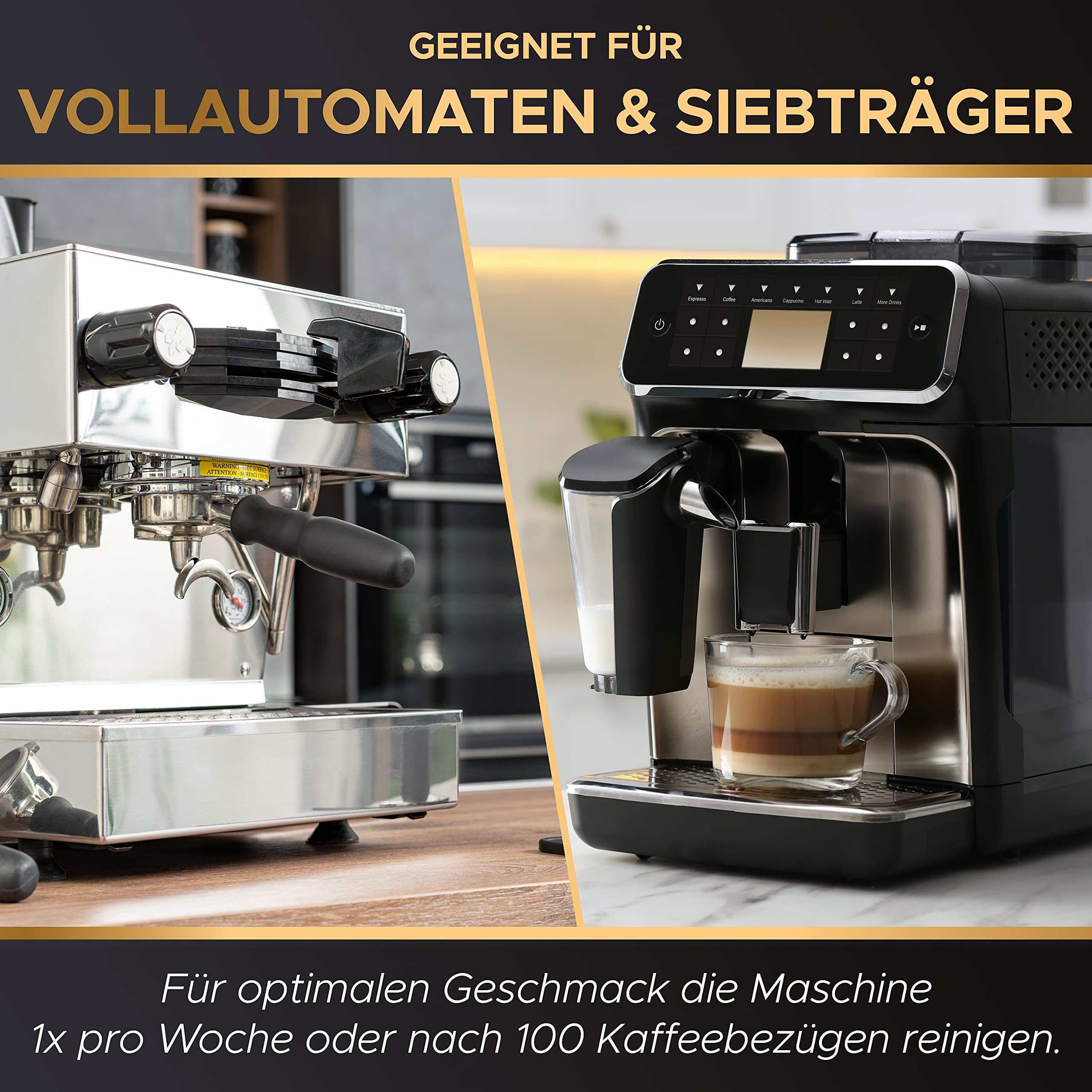Barista Legends Care Line - Compresse di pulizia per macchine completamente automatiche e portafiltro – 200 pezzi