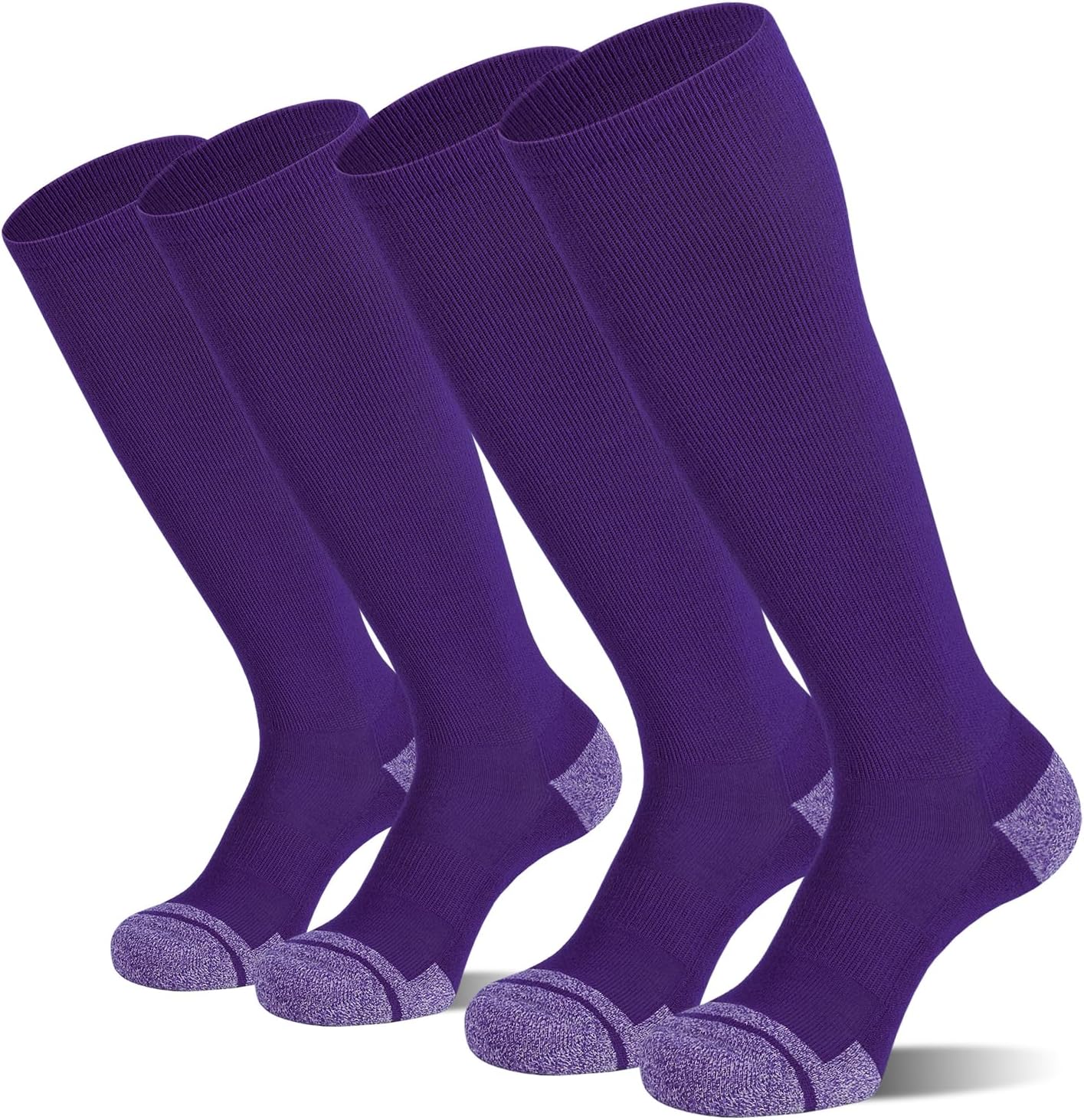 CS CELERSPORT 2 Pack / 3 Pack Baseball Socks for Youth Kids and Adult Softball Soccer Socks Over the Calf Tube Socks