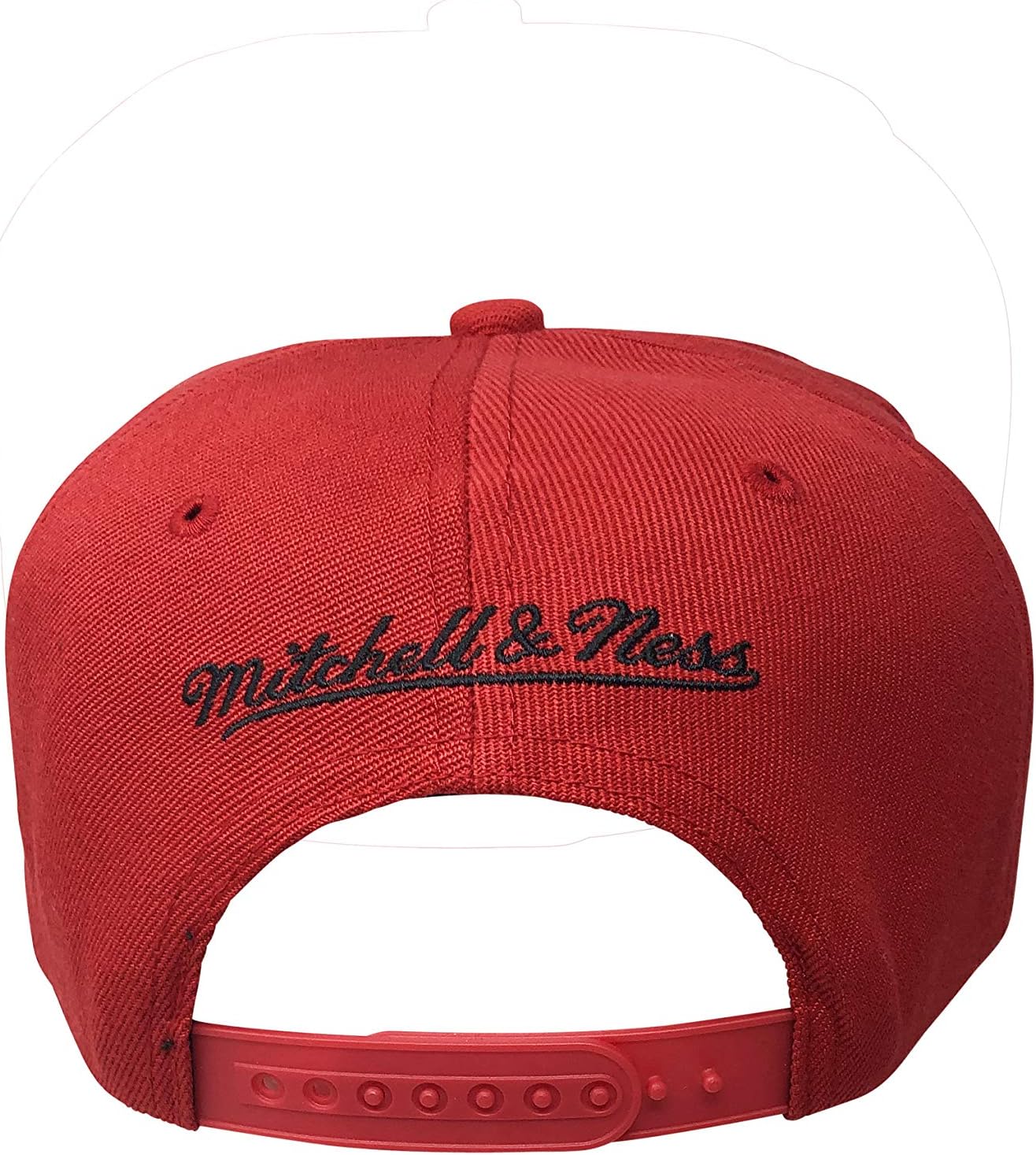 Mitchell & Ness Chicago Bulls Hat, Cap Snapback 21188280 Red (One Size)