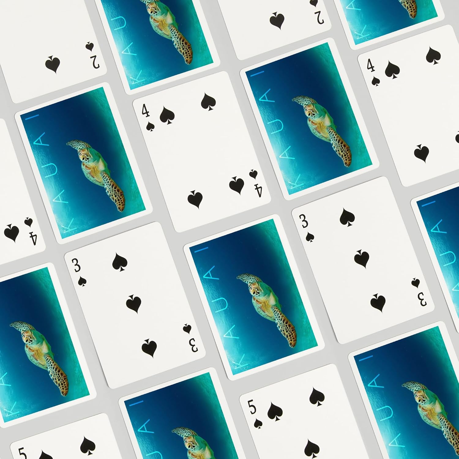 Lantern Press Kauai, Sea Turtle, 52 Playing Cards for Adults, Poker Size Card Deck
