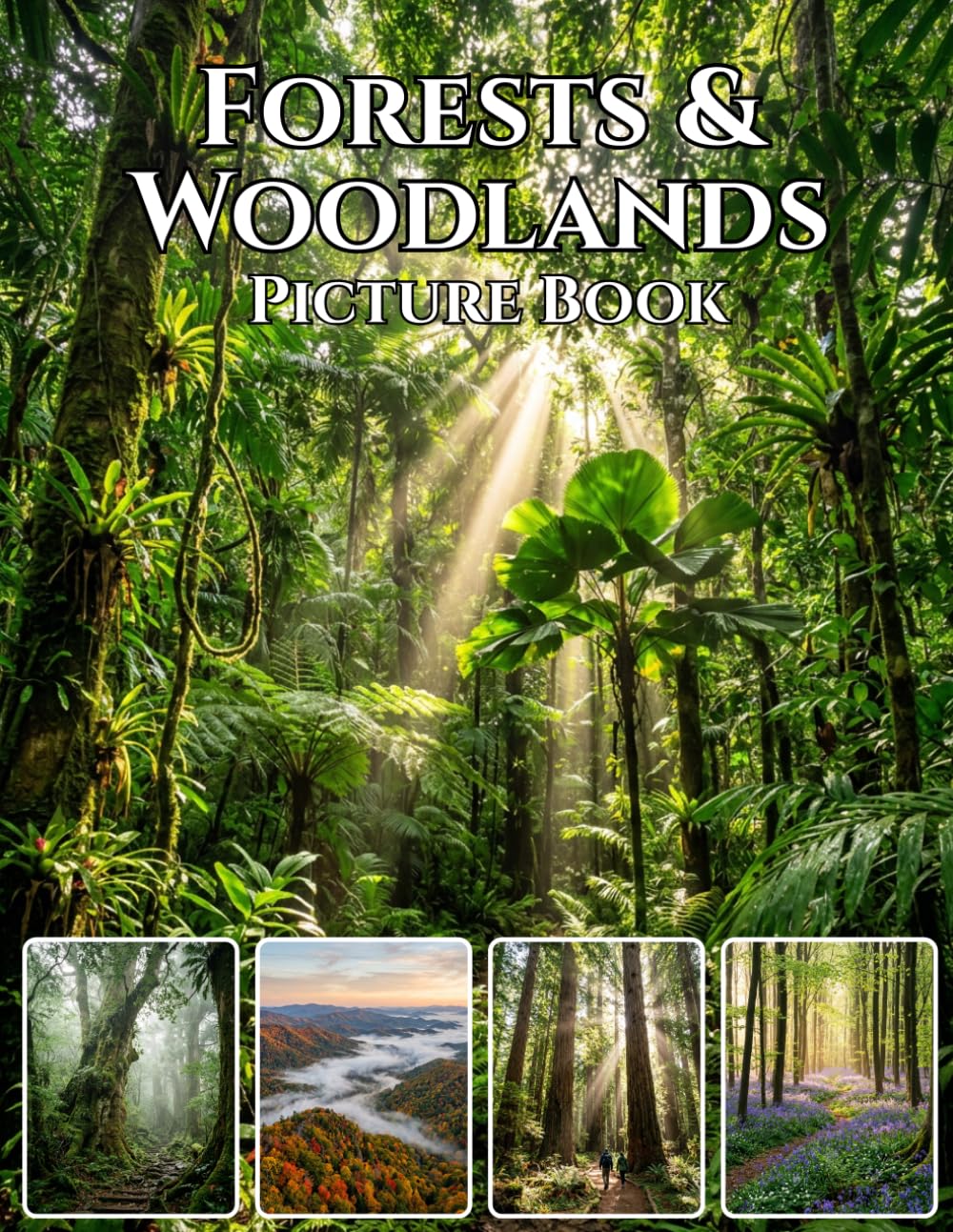 Forests & Woodlands: Nature’s Hidden Worlds: A Stunning Photography Coffee Table Book | Enchanting Forest Landscapes, Misty Woods & Serene Nature Scenes from Around the World