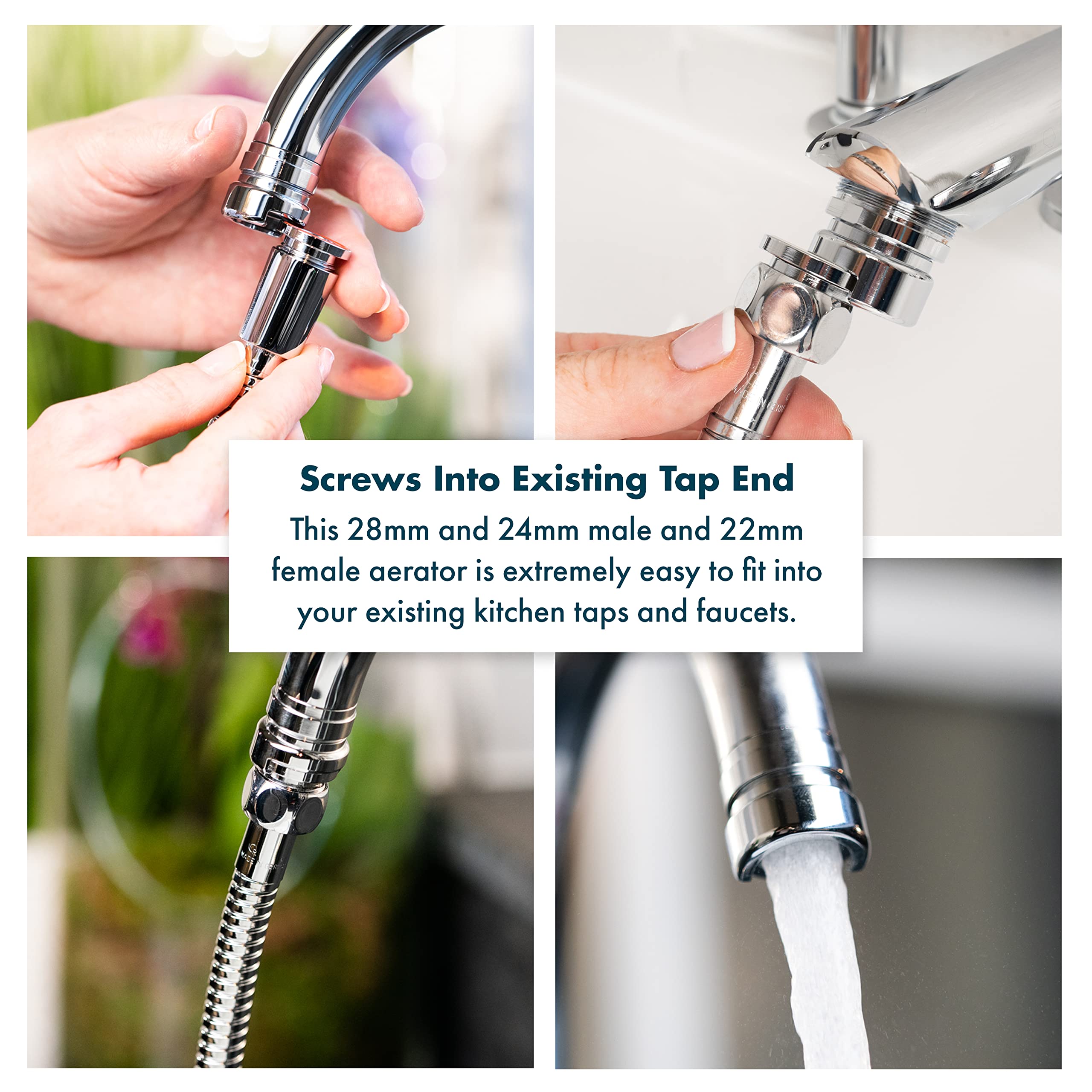 Every Drop Is Precious Tap to Shower Adaptor Pack - Saves Water, Two in ...