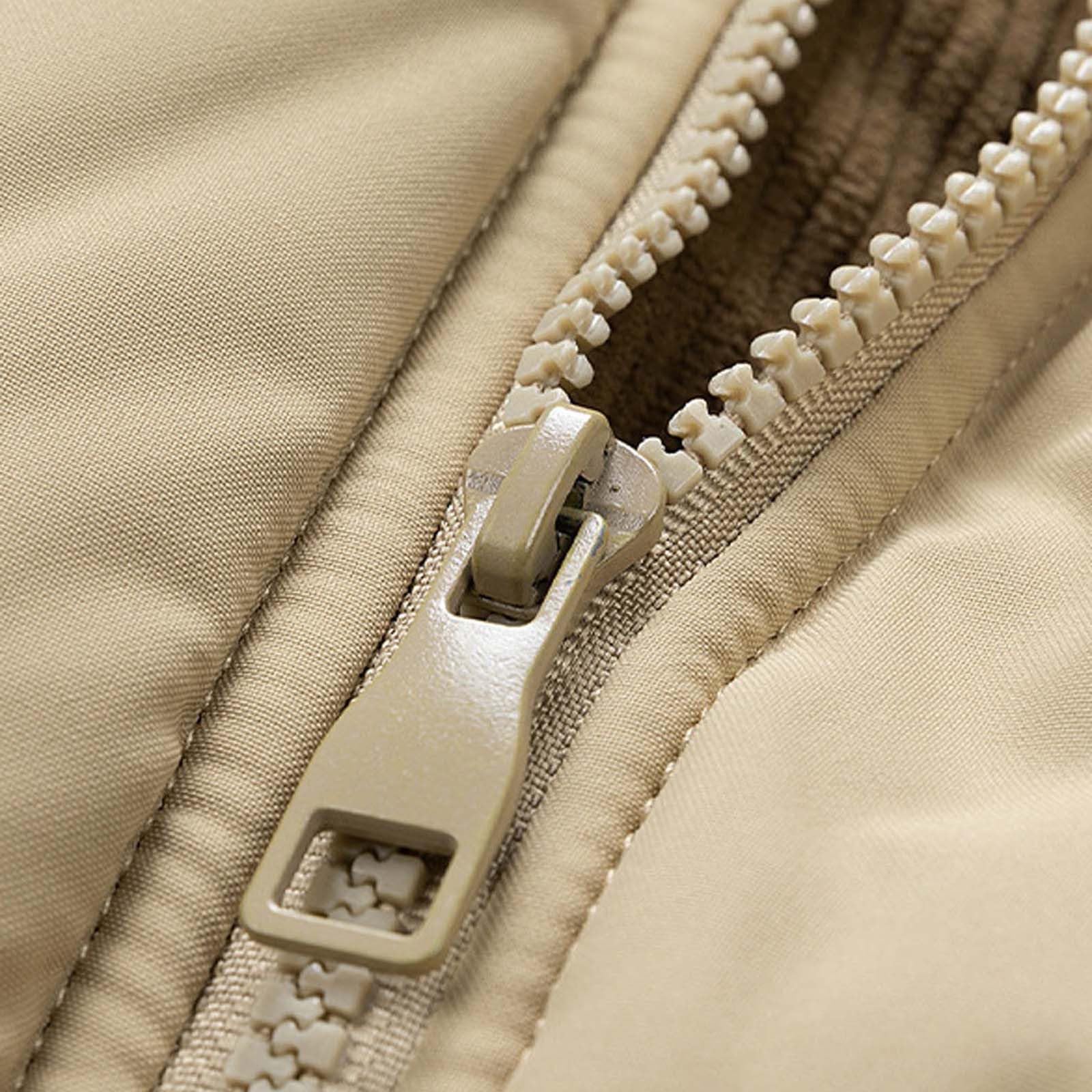 Generico Giacca Piumino Uomo - Giubbotti Invernali Cappotto Invernale da Uomo Spesso Caldo con Cappuccio e Collo Alto Stile Casual a Maniche Lunghe