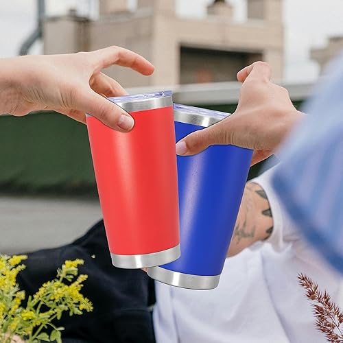 Miniatura 8 de Vaso Térmico Tumbler de Café para Viaje de 20 oz a Granel con Tapa de Acero Inoxidable de Doble Pared con Aislamiento al Vacío Tazas con