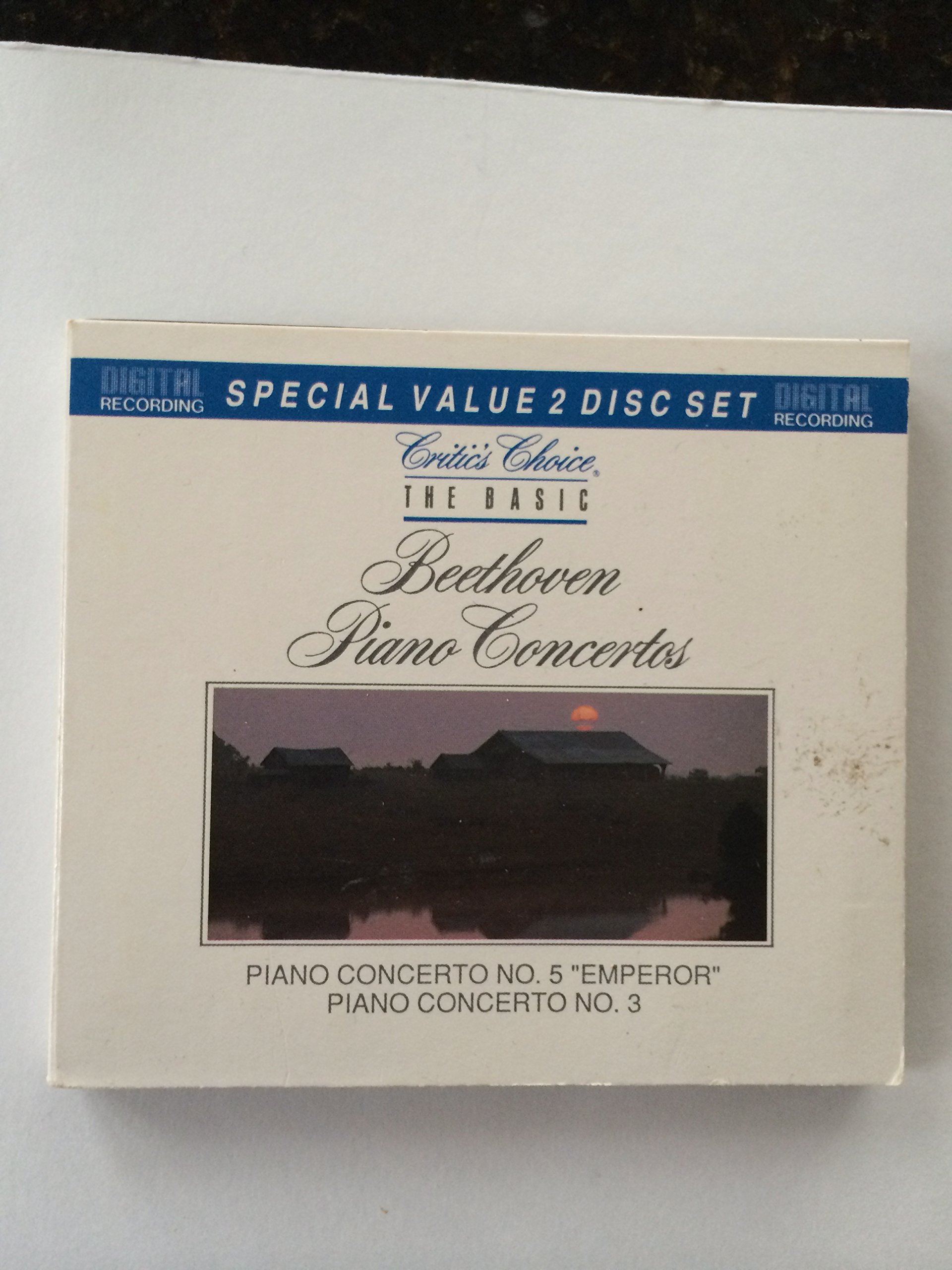 Piano Concertos 3 & 5 [Audio CD] Beethoven