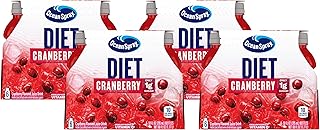 Ocean Spray® Diet Cranberry Juice Drinks, 10 Fl Oz Bottles, 6 Count (Pack of 4)