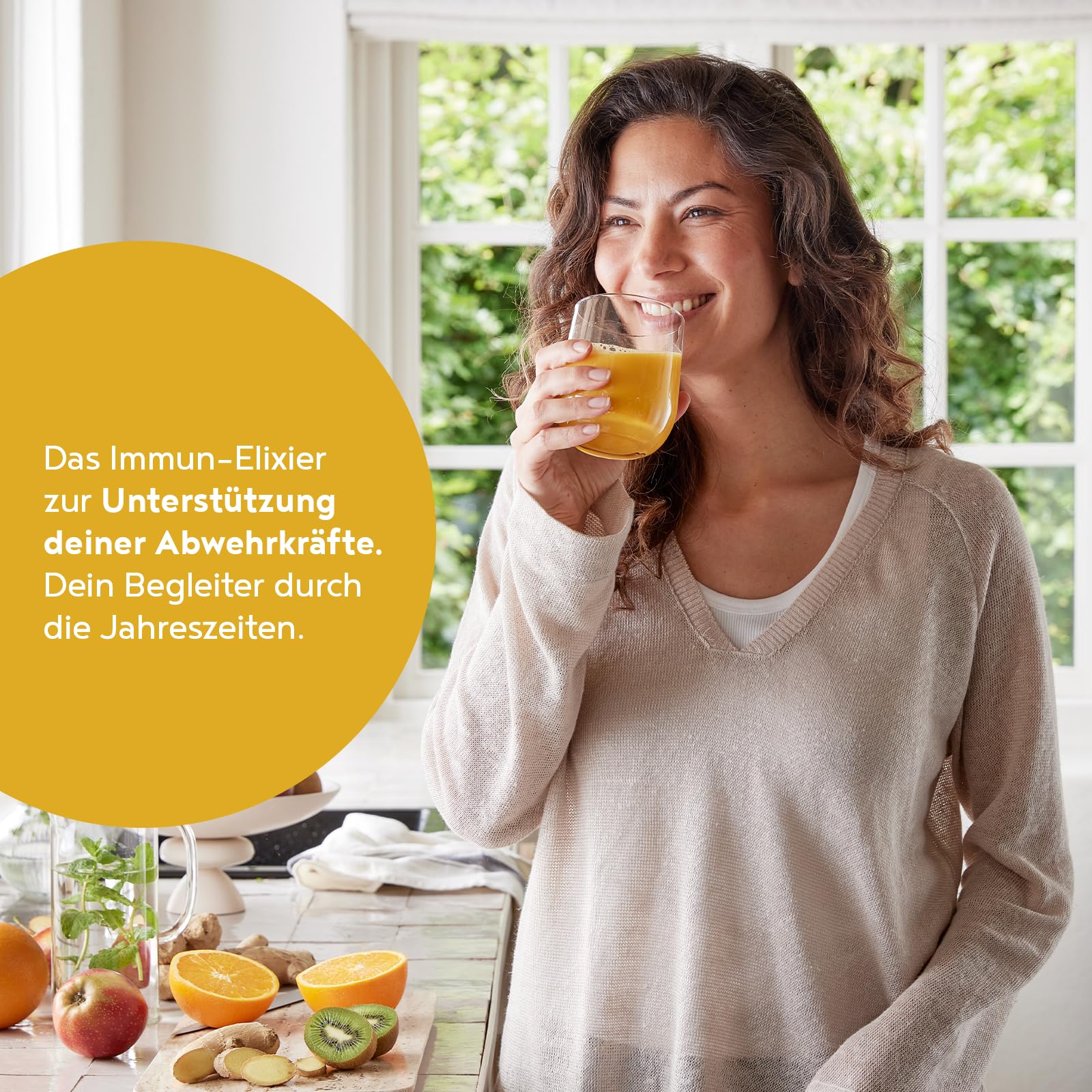 Immun-Elixier | 450g | Immunsystem Stärken | mit Vitamin C, D & K2 pulver, Quercetin, Acerola, Kurkuma, Hagebutten, Selen, Zink, Camu, Echinacea & NAC zur Unterstützung des Immunsystems | Alpha Foods