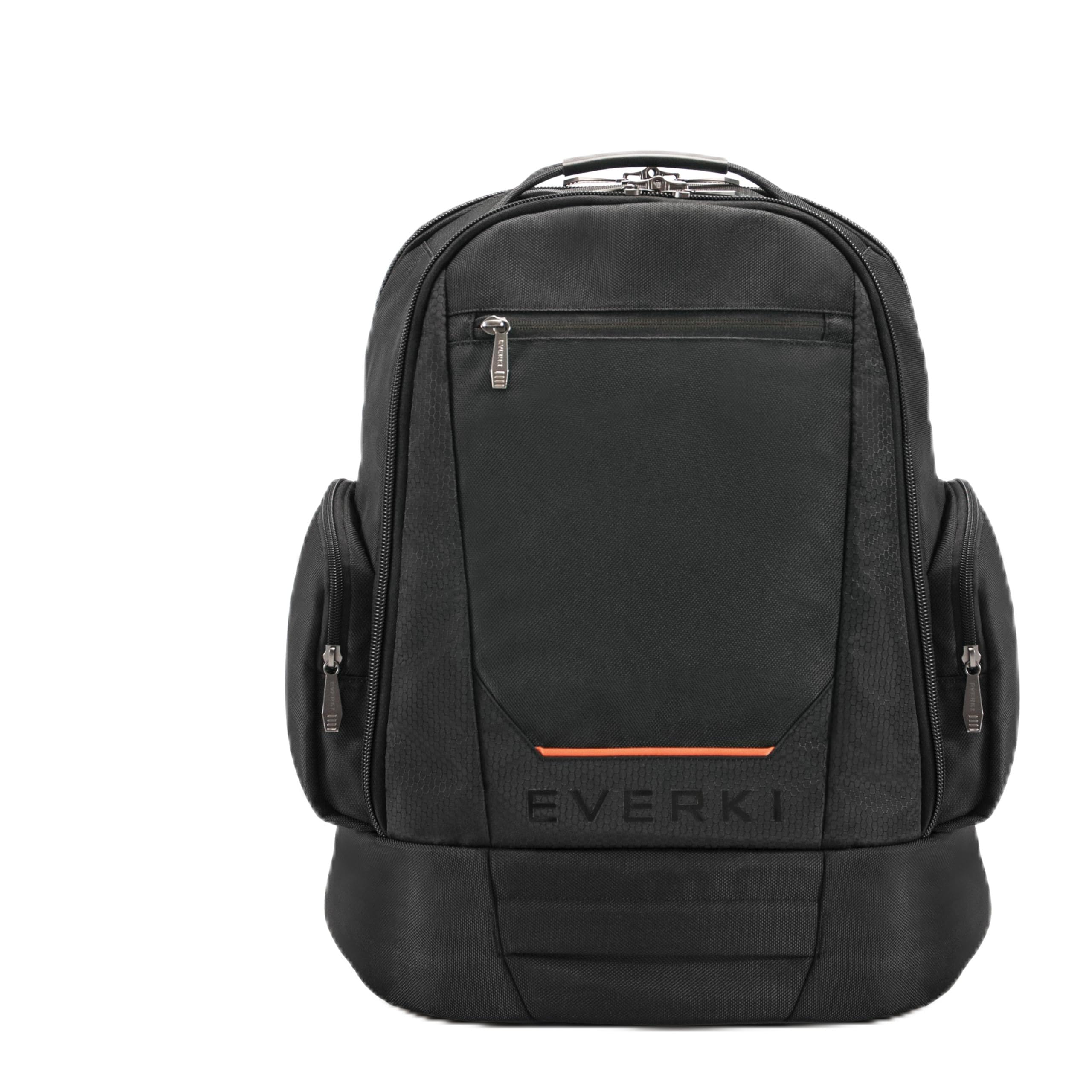 Everki ContemPro Rucksack Laptop 17 bis 18,4 Zoll, Groß, Business und Gaming, Schwarz, 42 l