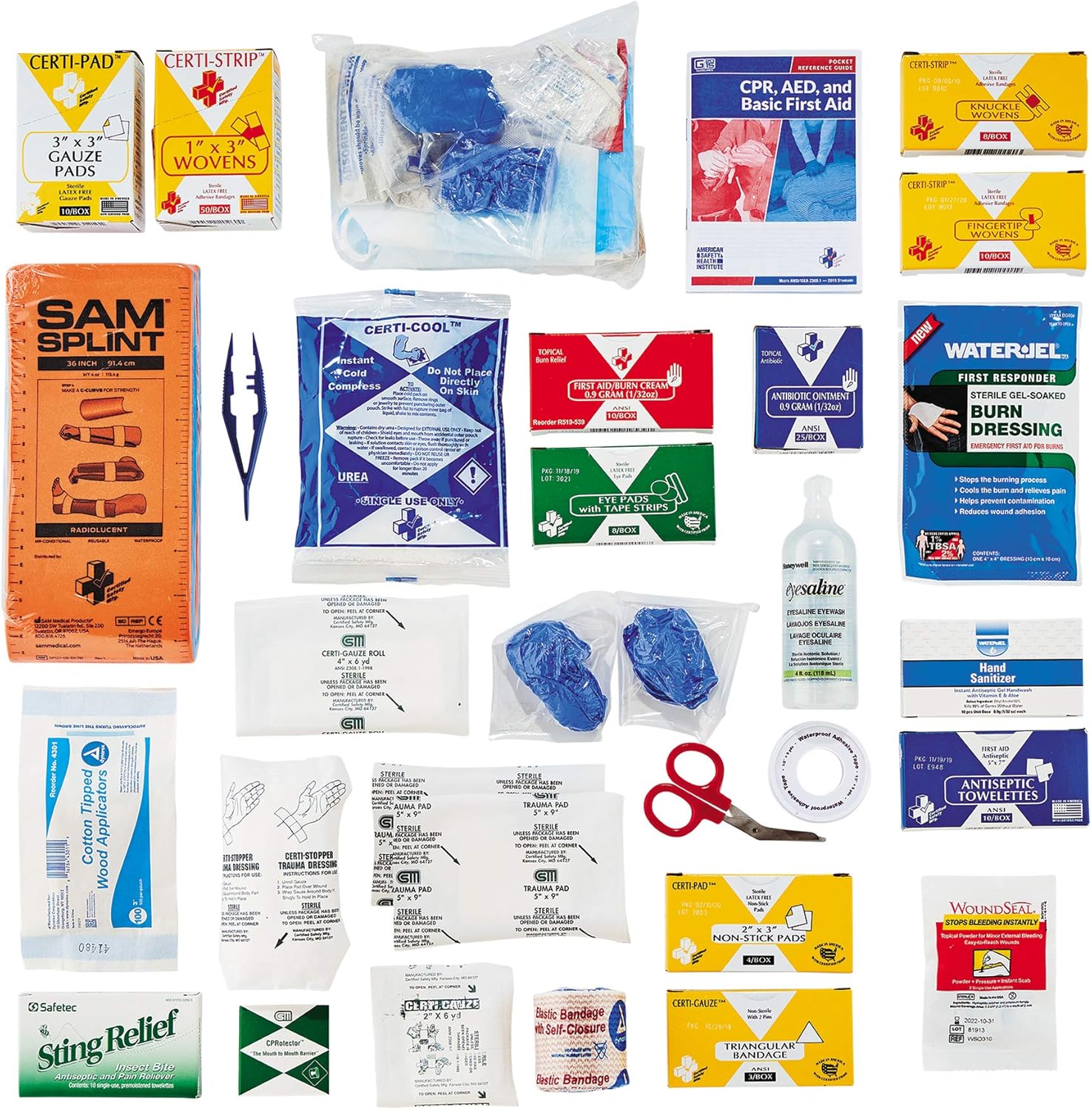 Ergodyne Arsenal 5244 Responder Backpack, with Class A+ First Aid Kit Supplies Included: Home Improvement