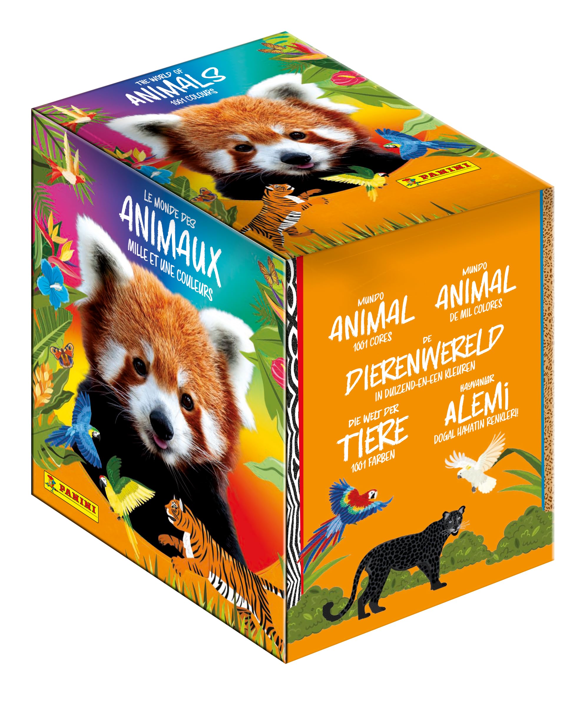 Panini Zwierzęta 2025 Pudełko 36 kieszeni, 004904BOX36F