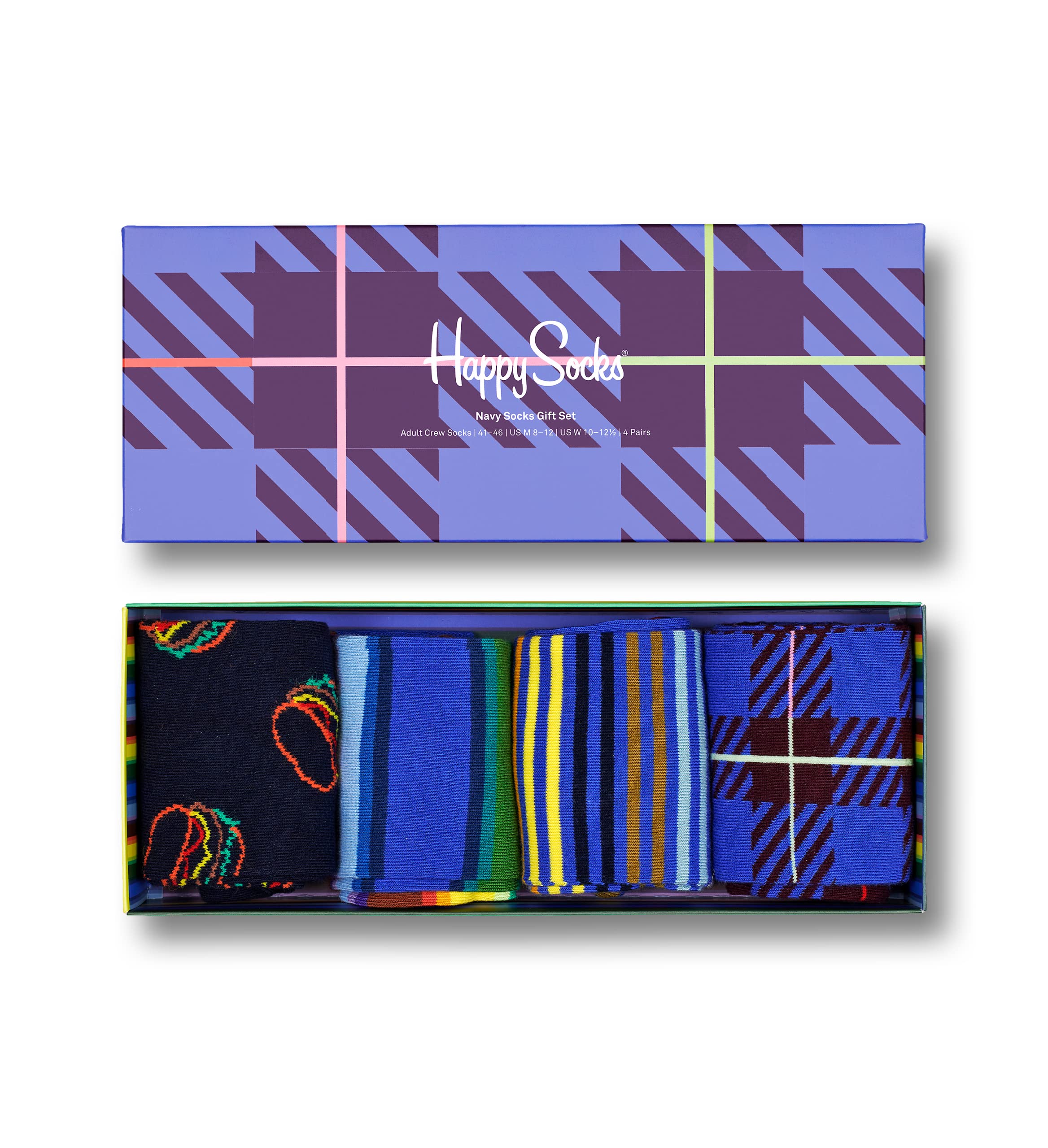 Happy Socks Men's Socks (Pack of 4)