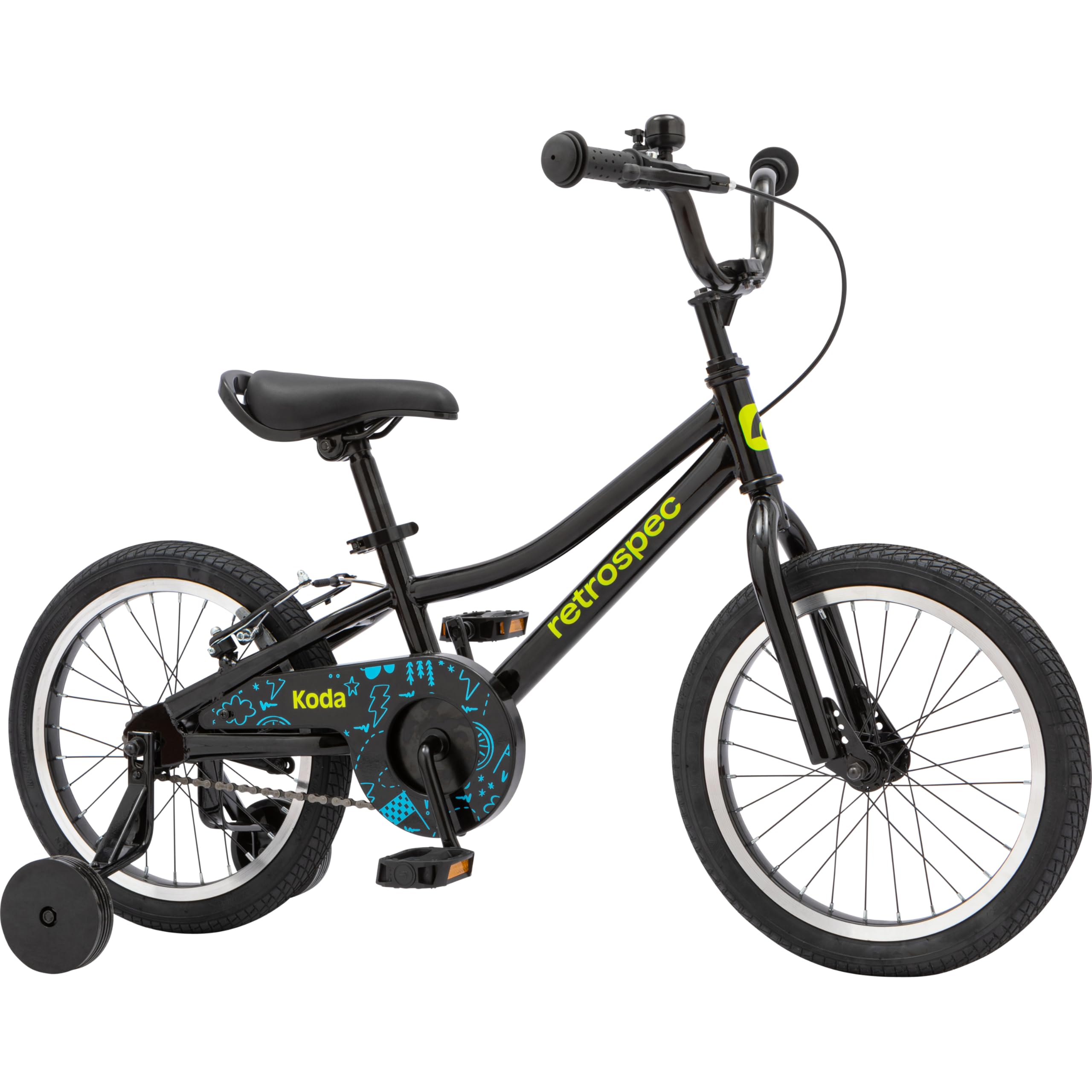 Retrospec Koda Plus Kids Bike for Boys & Girls Ages 4-6 Years - 16" Children's Bicycle, Adjustable Seat & Handlebars
