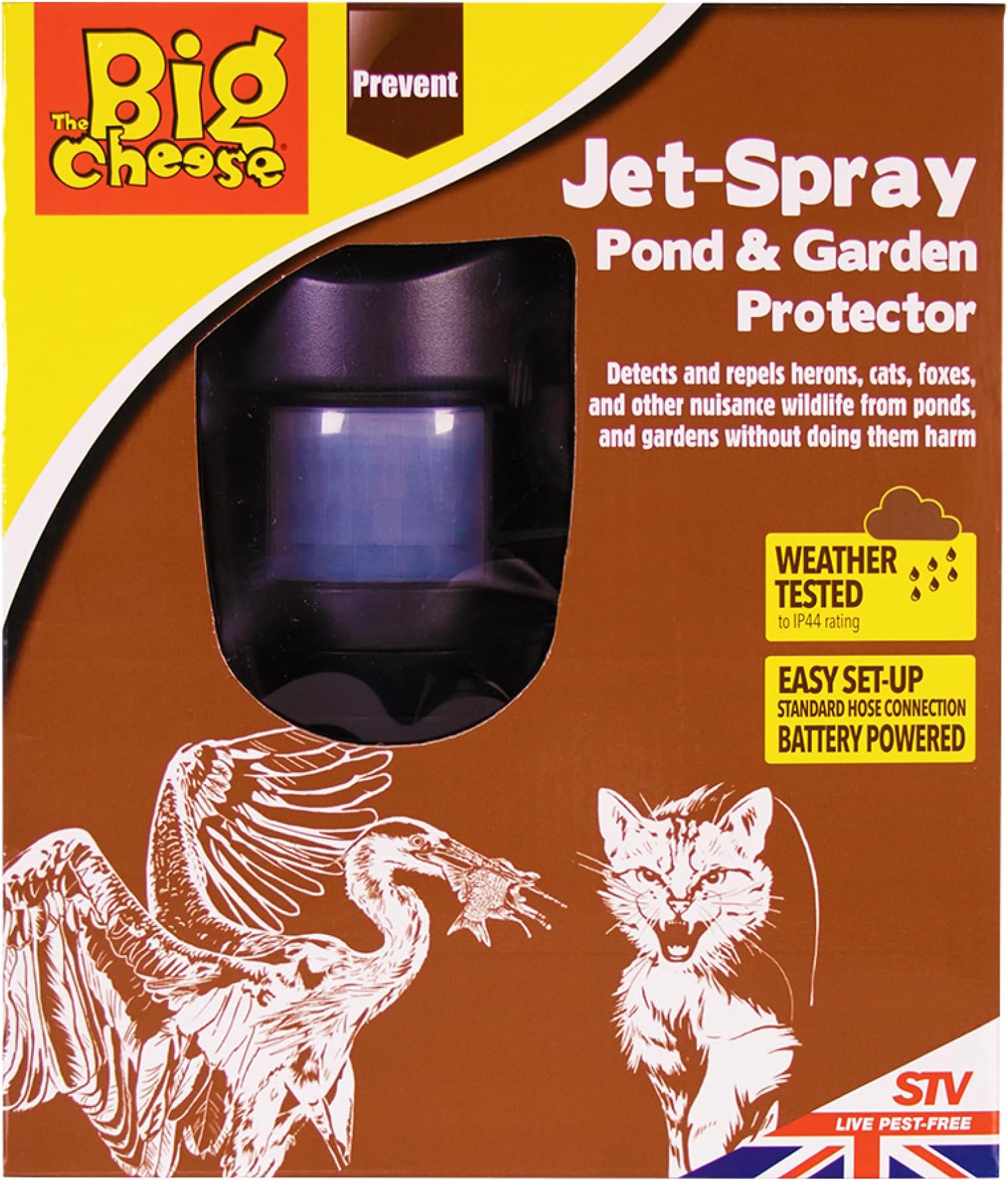 Jet-Spray Pond & Garden Protector