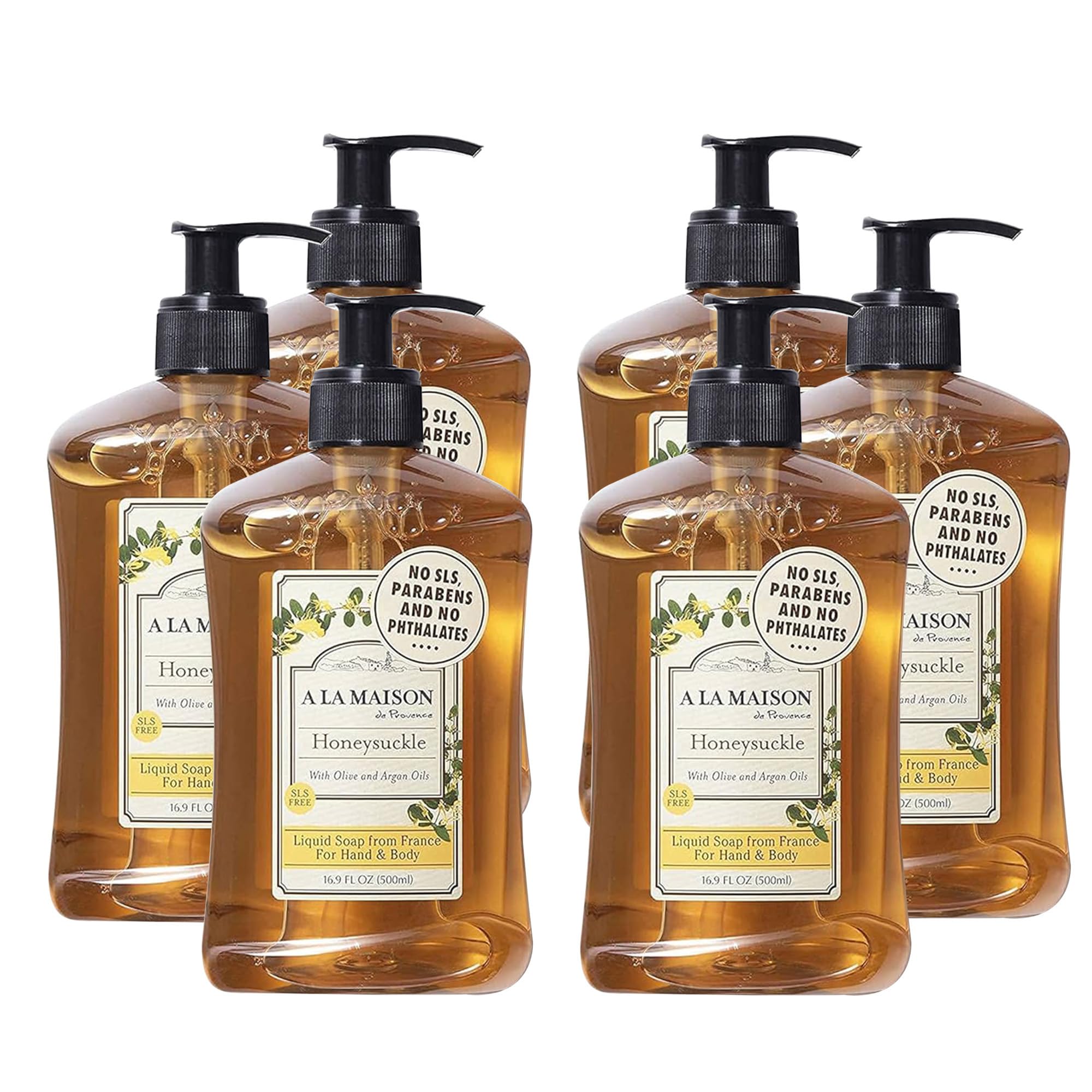 Amazon.com : A LA MAISON French Liquid Hand Soap, Honeysuckle