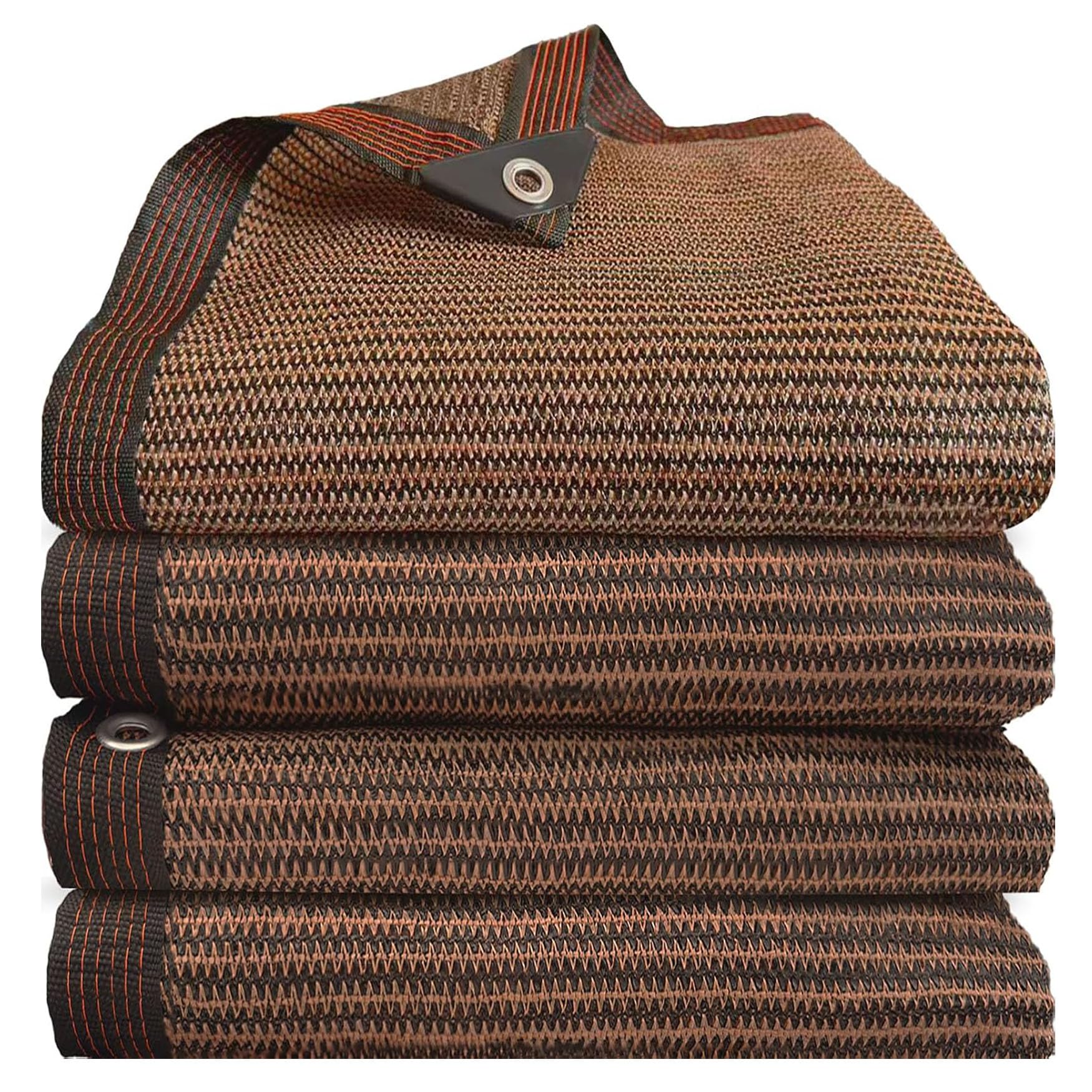 Filet d'ombrage 420x510 protection piscine avec oeillets extérieurs