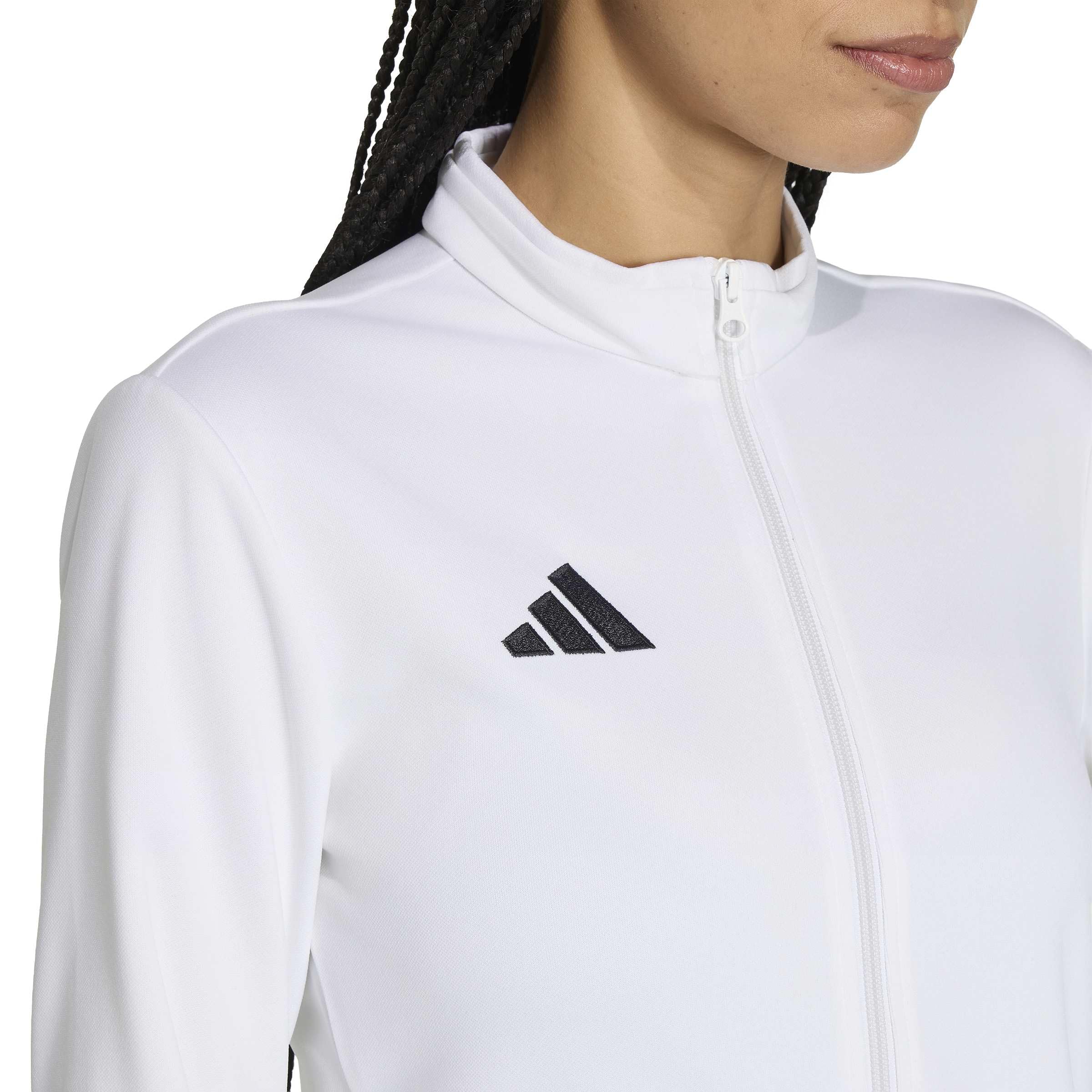 adidas Kobiety Entrada26 Track Sweatshirt, white/black, M
