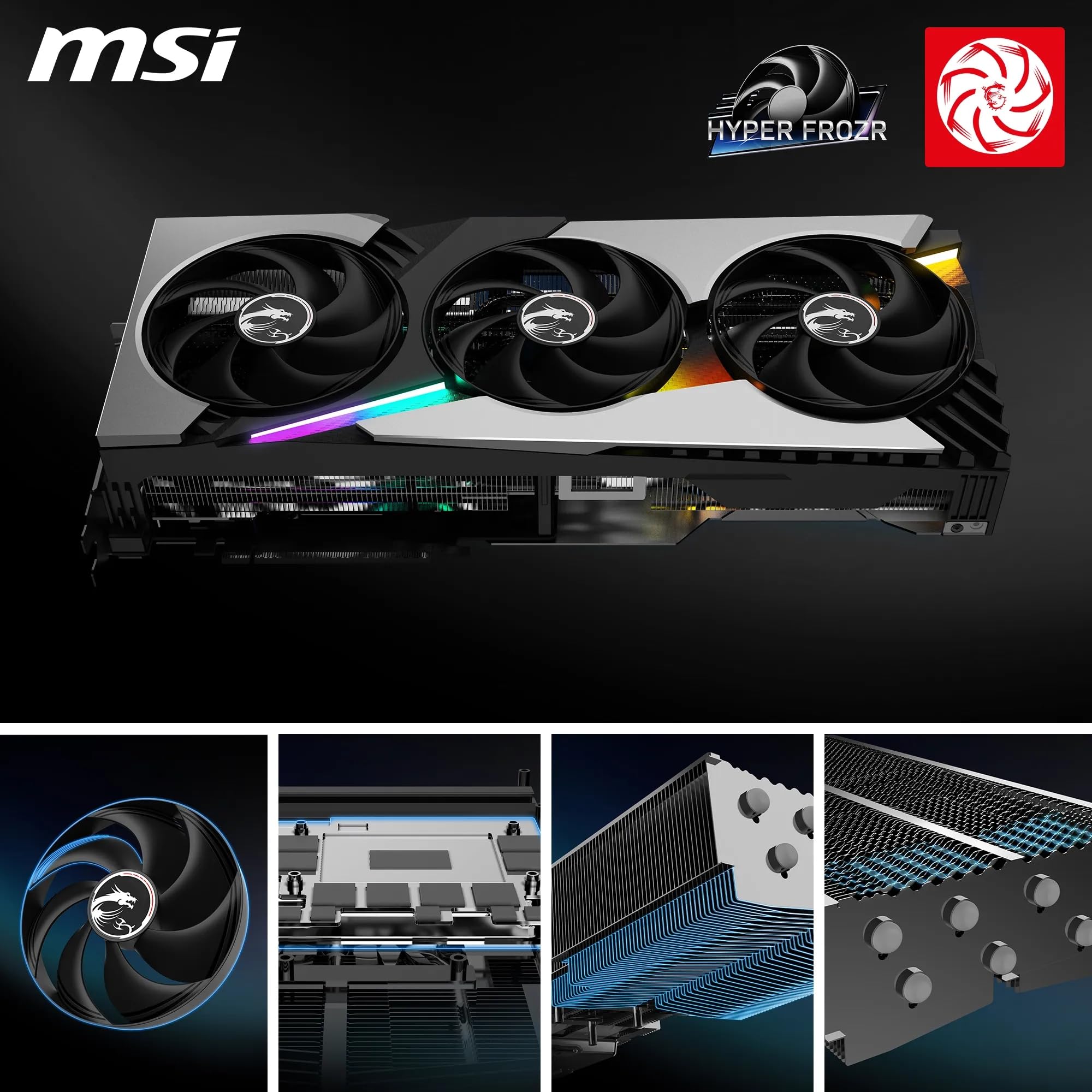 Amazon.com: Adjivecct MSI GeForce RTX 5080 16G Vanguard SOC