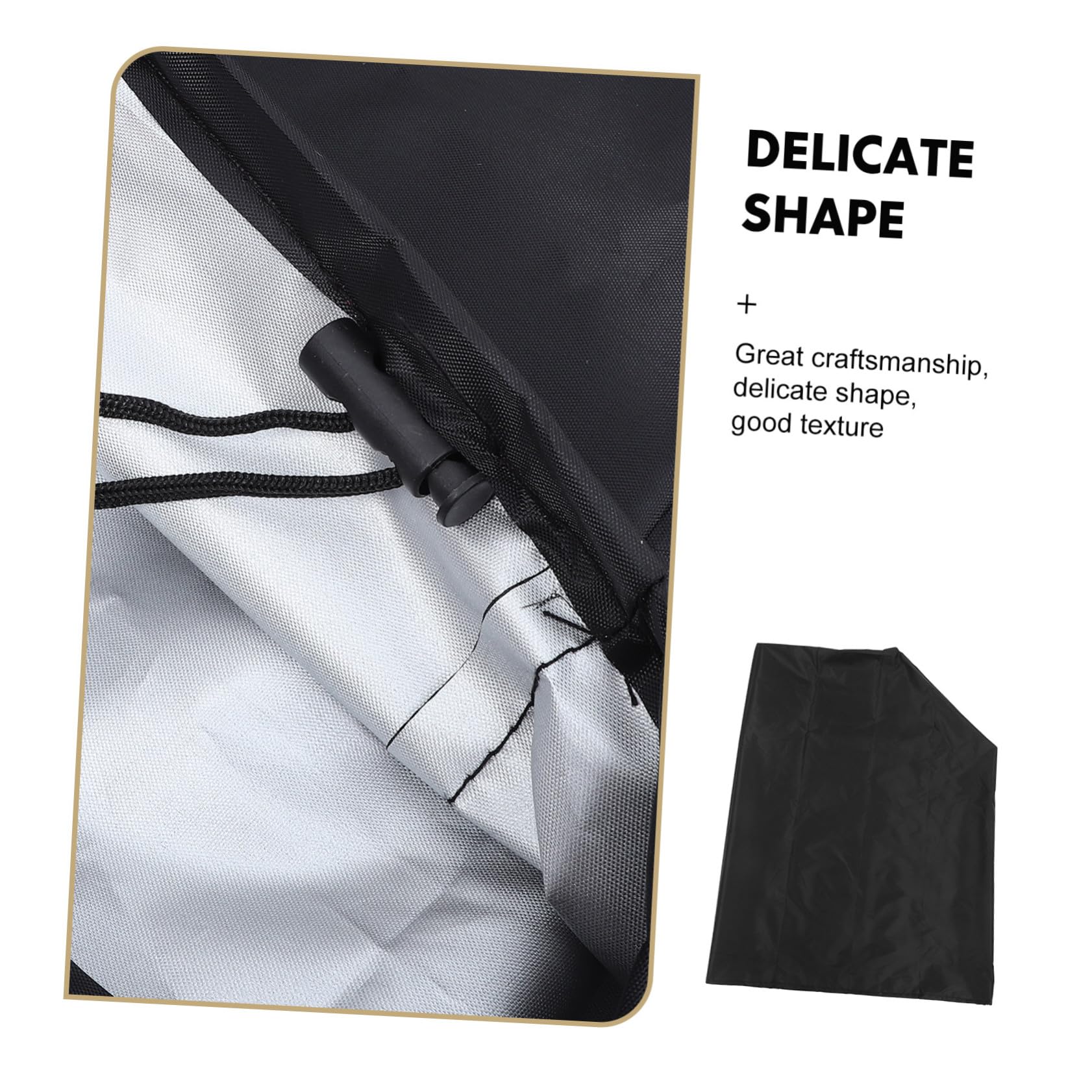Funda 115x75x130cm Eléctrica Negra para Ruedas de Oxford Silla