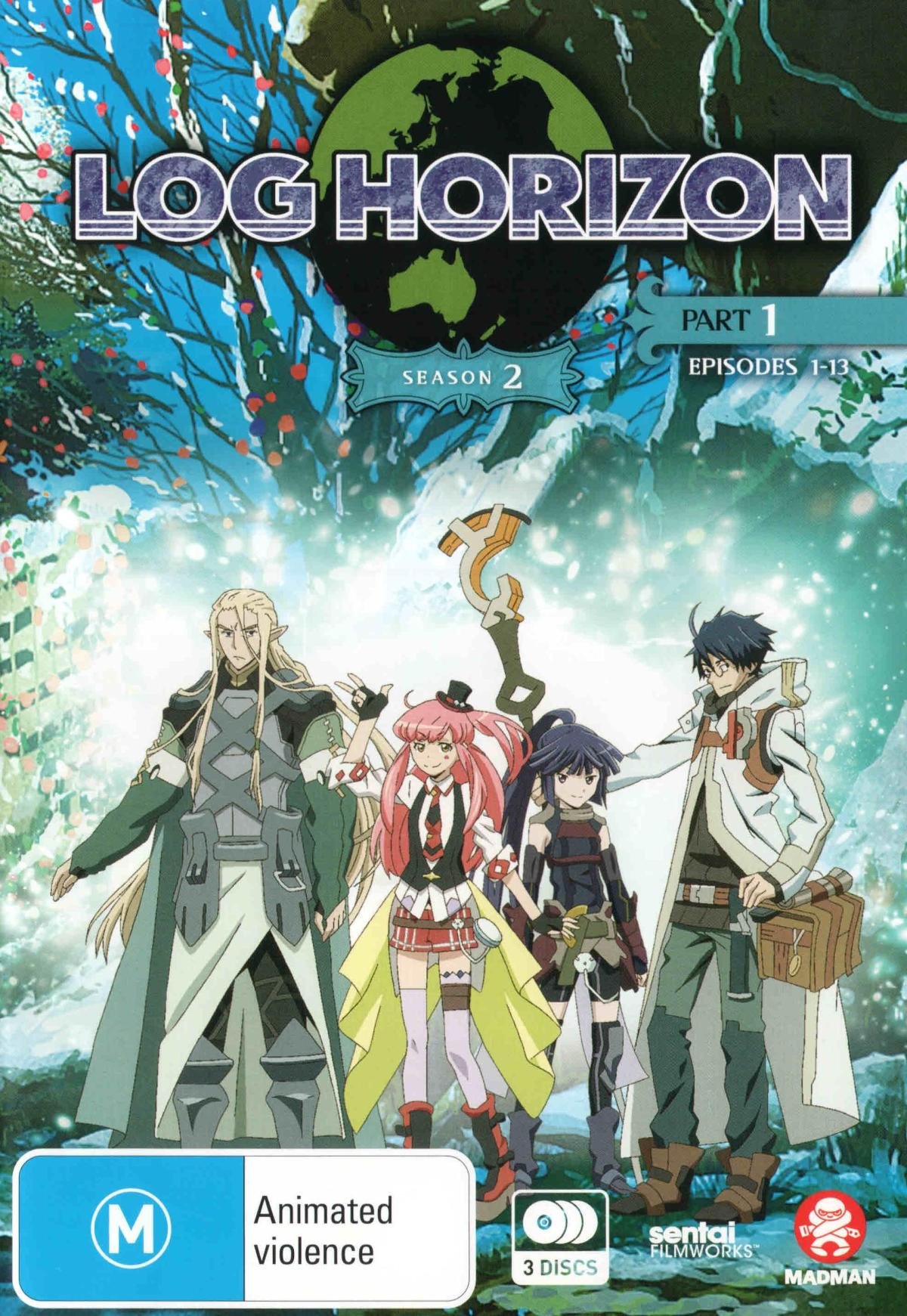 Log Horizon Season 2 Part 1 Eps 1-13 Non-USA Format PAL Region 4 Import
