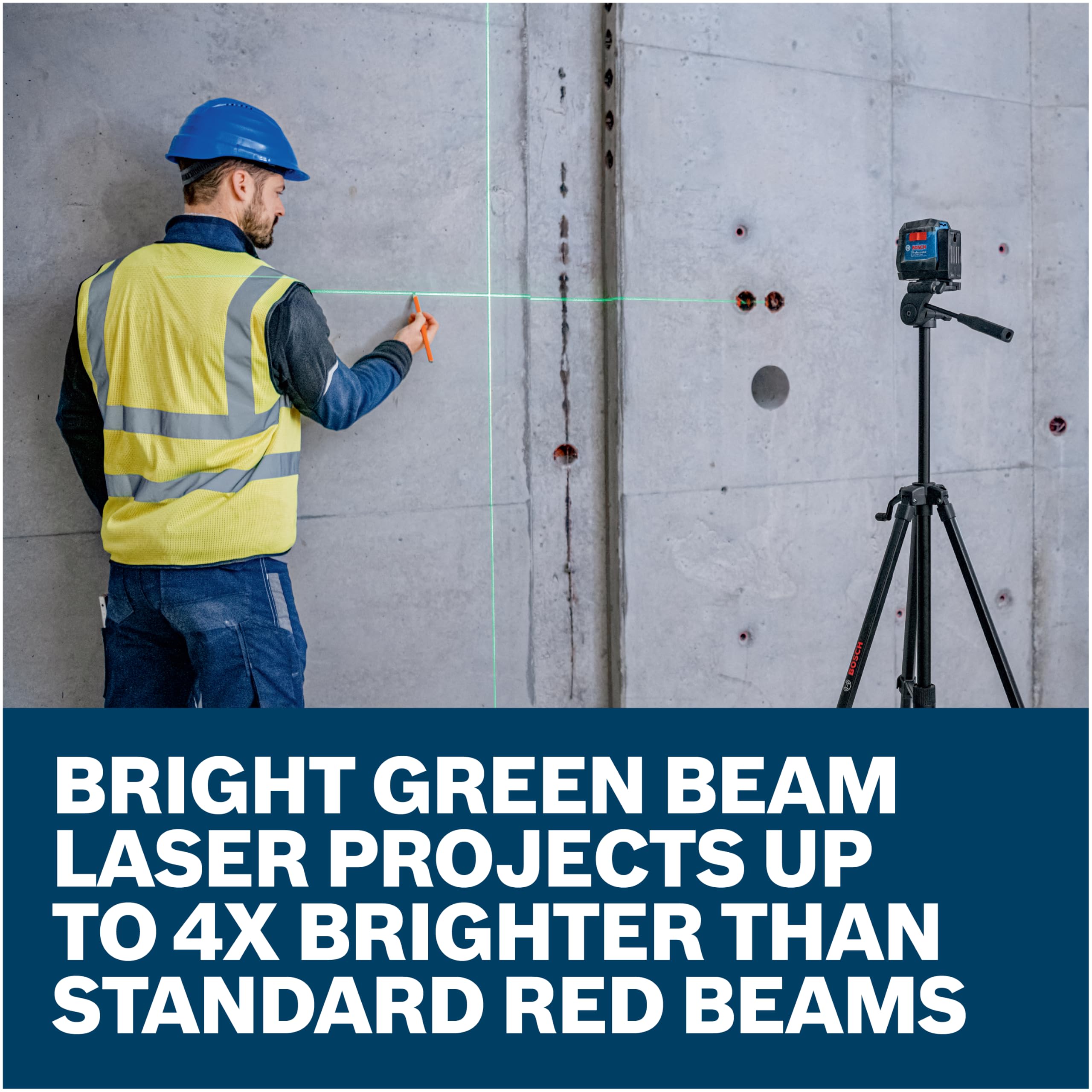 BOSCH GLL50-20G Laser Level - Green Beam -5