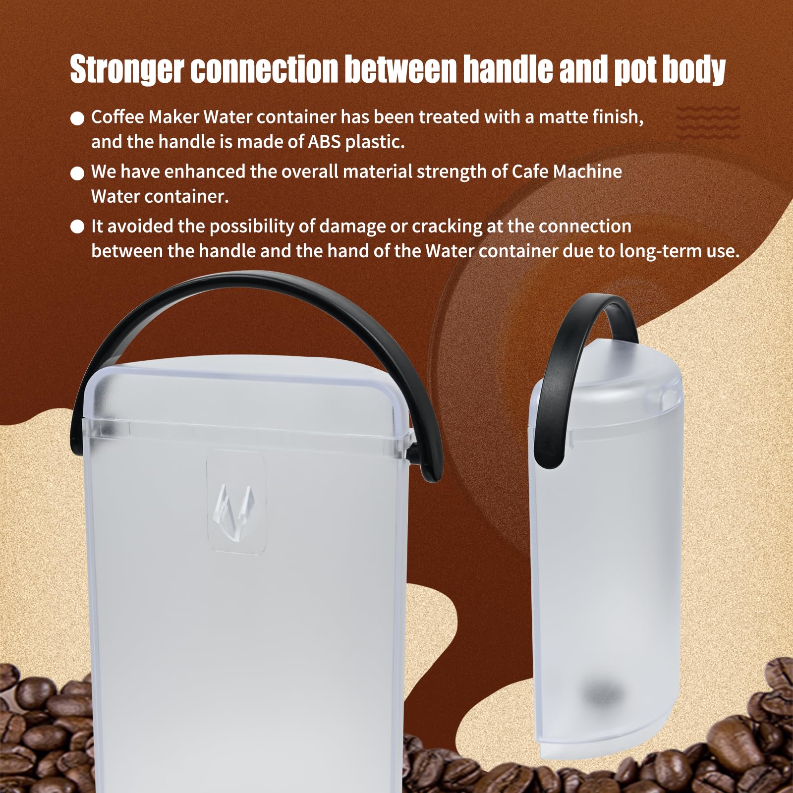 Serbatoio d'acqua aggiornato per macchina da caffè compatibile con Keurig K-café monodose per caffè, latte e cappuccino, serbatoio dell'acqua adatto anche per macchine da caffè Keurig Special Edition