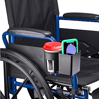Universal Wheelchair Cup & Storage Box Holder