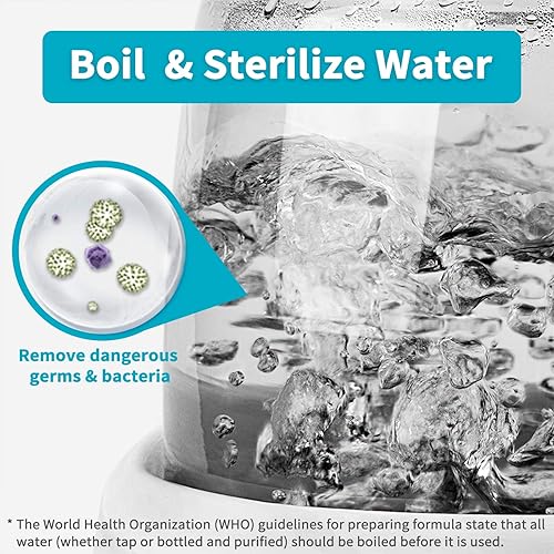 Miniatura 5 de Formula Ready Hervidor de agua para bebé hervir un botón y enfriar y mantener el calor a la temperatura perfecta del biberón 247  Dispensar agua