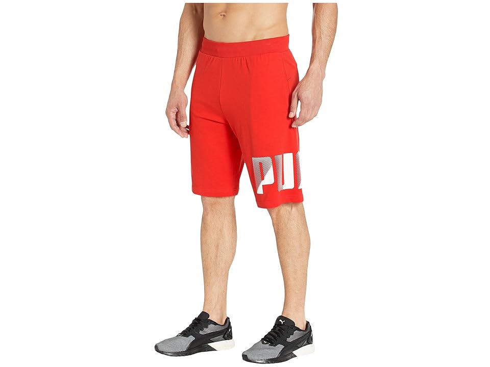 

PUMA Summer Logo Shorts (High Risk Red) Men's Shorts, Multi
