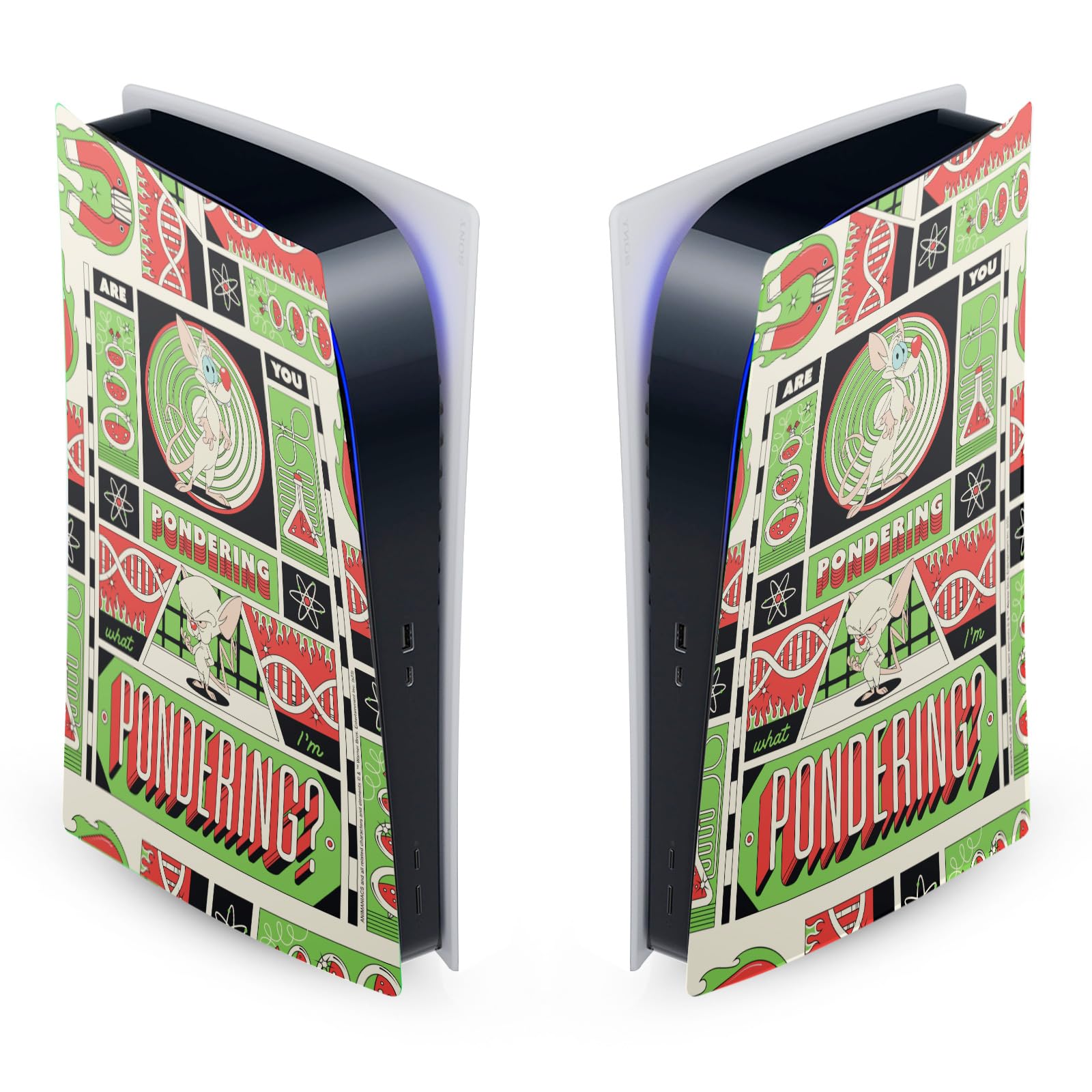 Protection Coque PS5 Digital Animaniacs Sticker Vinyle Design