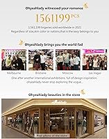 Vista 6 de ohyeahlady Tanga de seda sexy para mujer, tangas, talla grande, ropa interior en V