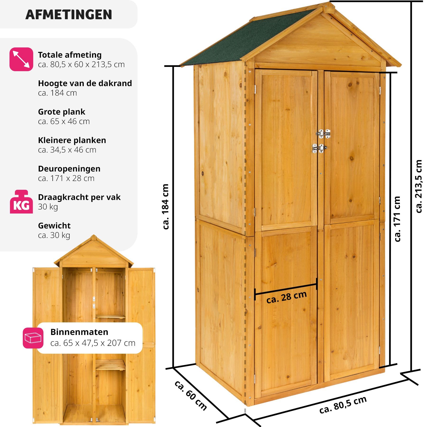 Houten tuinkast kopen? Bekijk de top 7 tuinkasten van hout