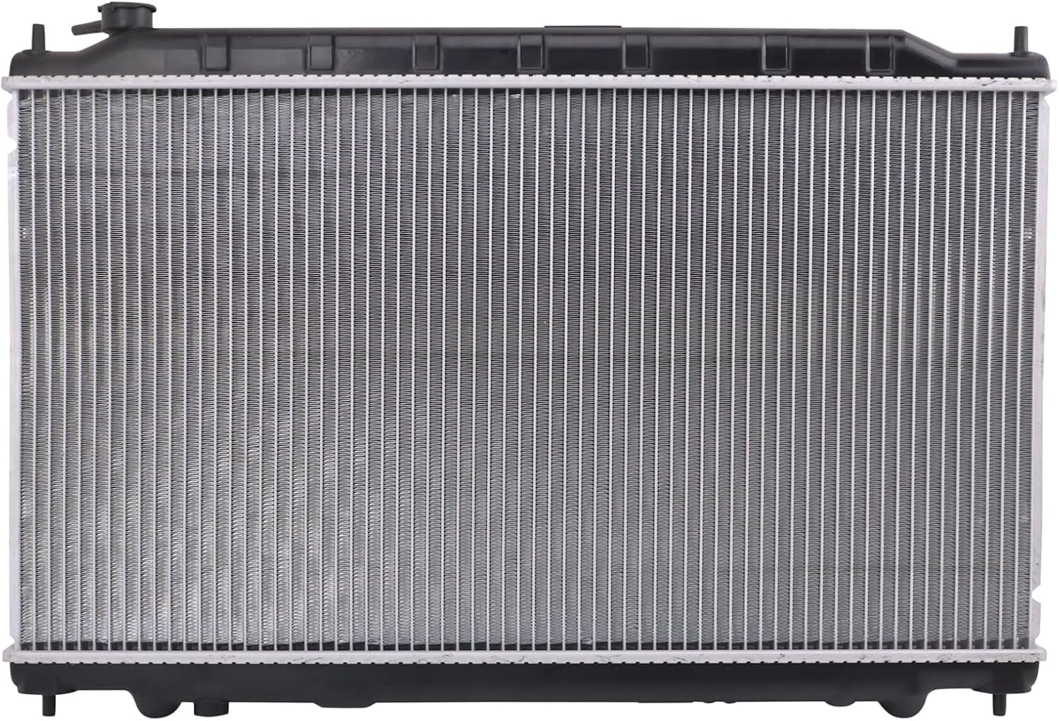 Radiator Assembly Aluminum Core 1 Row Down Flow Compatible with 2002-2006 Nissan Altima L4 2.5L Automatic Transmission NI3010188 CU2414