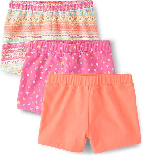 The Children's Place Pantalones cortos de punto surtidos para bebés y niñas pequeñas