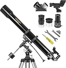 Omegon Teleskop AC 90/1000 EQ-2