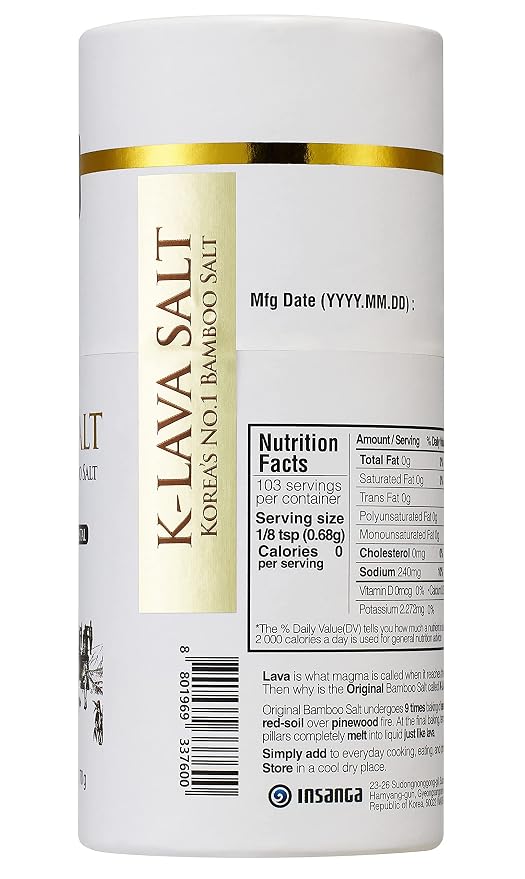 K-LAVA Sal de Bambú Original 9x 2.47 oz miniatura 2