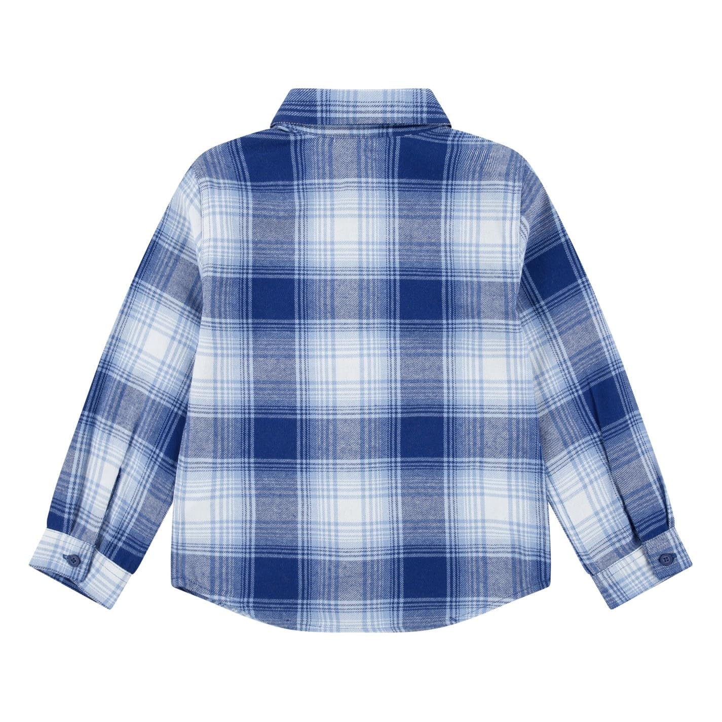Levi's Kids LVB LS Flannel One Pocket Shirt 9EG893, Camicie Bambino, Sodalite Blue,