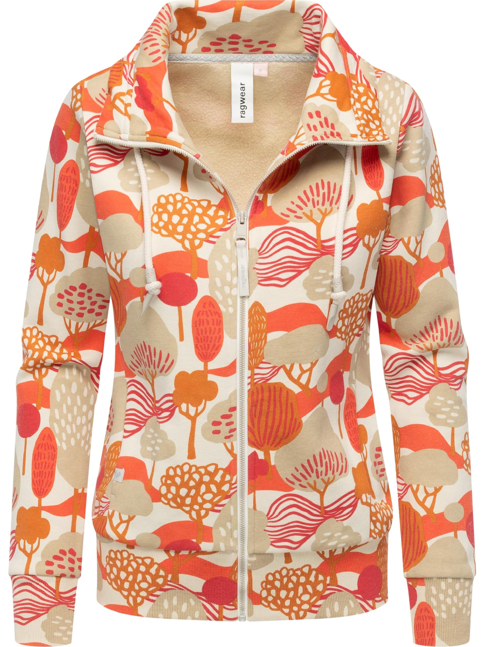 Ragwear Damska bluza treningowa kurtka sportowa z nadrukiem Ronette na całej powierzchni XS-3XL