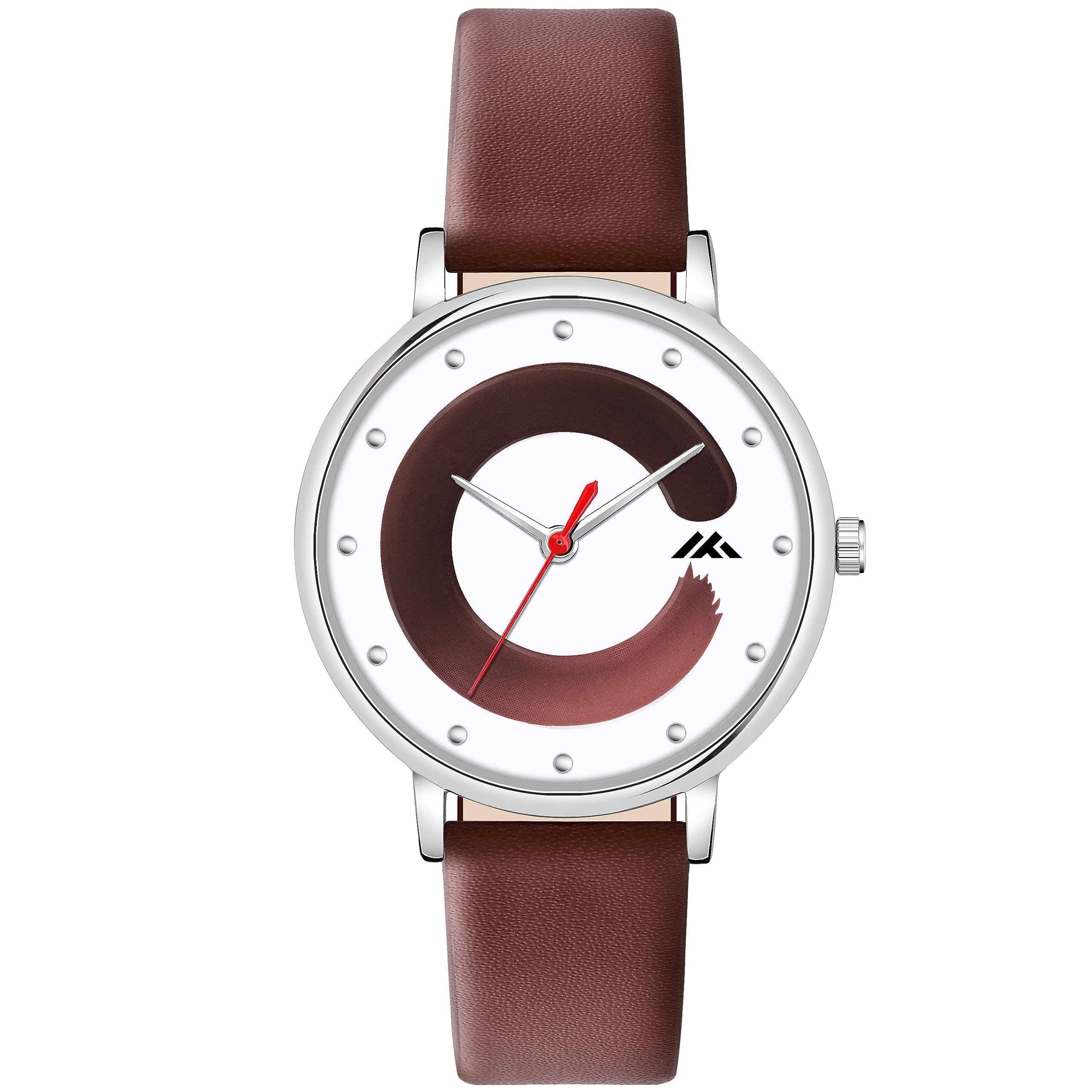 Shocknshop Leather Analog Printed Pattern Dial Stylish Ladies Wrist Watch For Women Girls -Mt61115 (Brown), Brown Band (B0CFDZW8ZL) Amazon Price History, Amazon Price Tracker