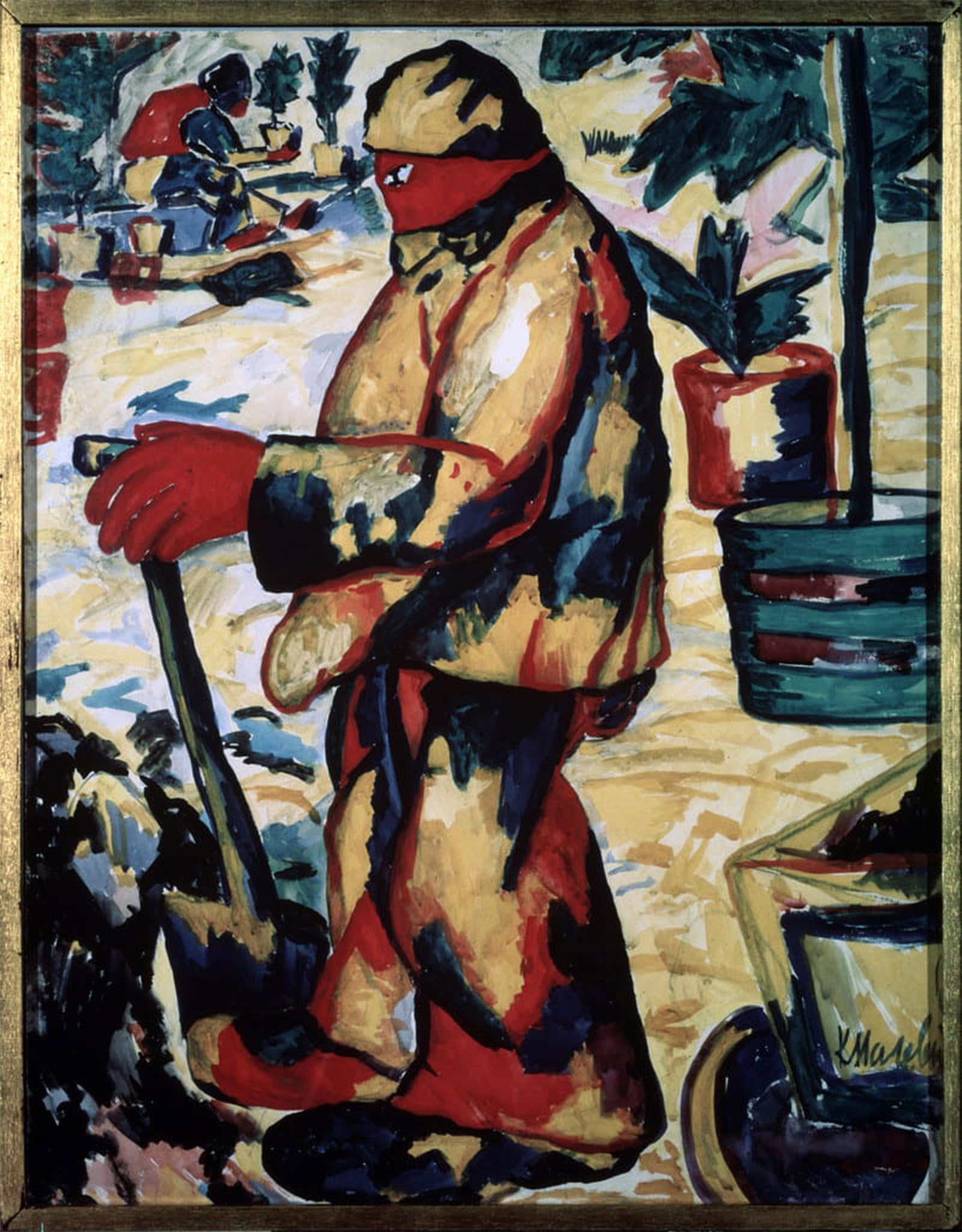 SERENDIPITP Vintage Picture Print on Canvas Wall Art Poster Famous Painting by Kazimir Severinovich Malevich Artwork Print Poster for Wall Decor 60x90cm