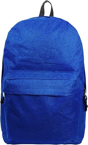 K-Cliffs Mochila clásica básica de 18 pulgadas, mochila de supervivencia de emergencia simple con bolsillo lateral trasero acolchado, Real, Mochilas