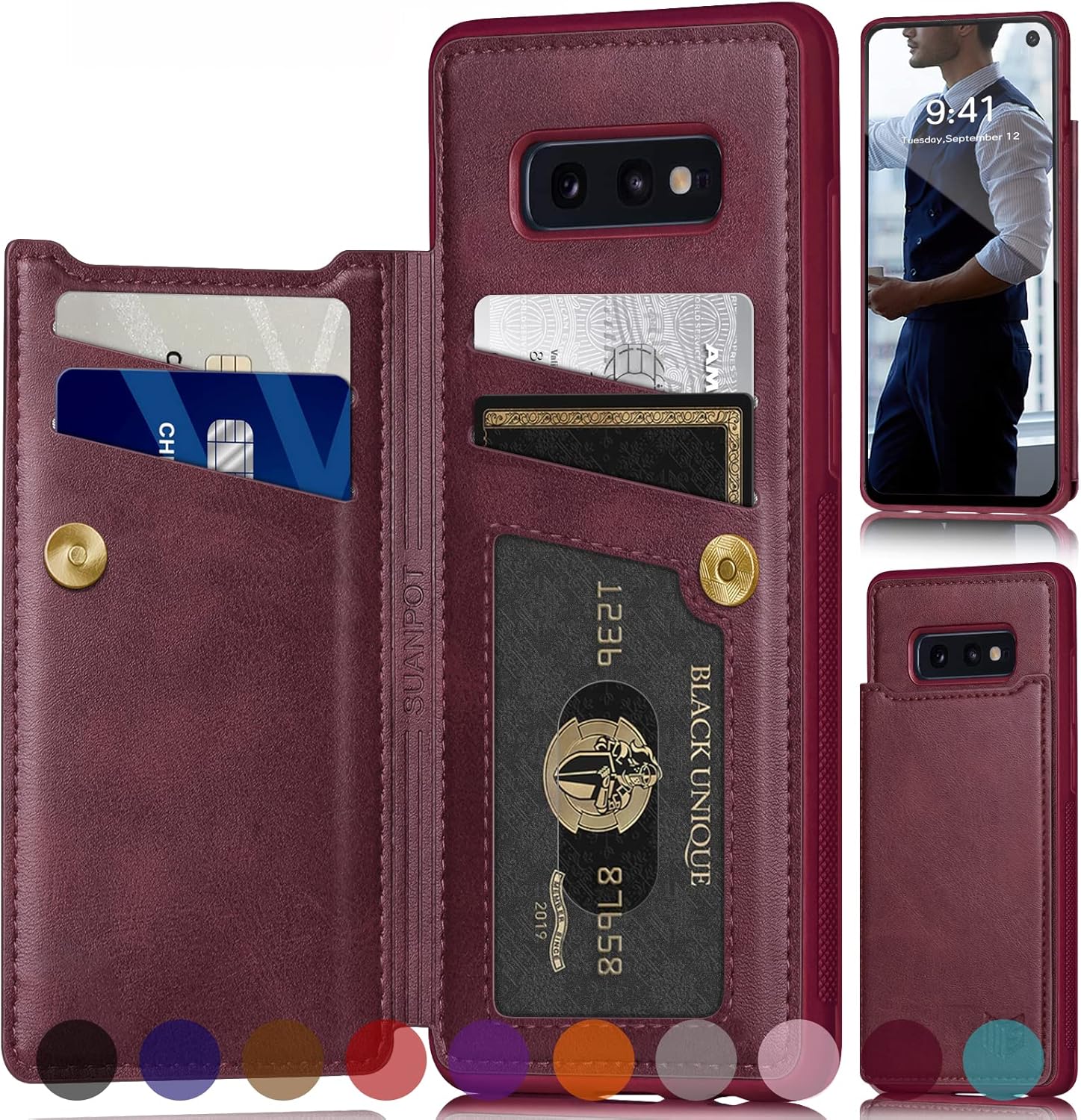 RFID Blocking Wallet Case for Samsung Galaxy S10E Jamaica Ubuy