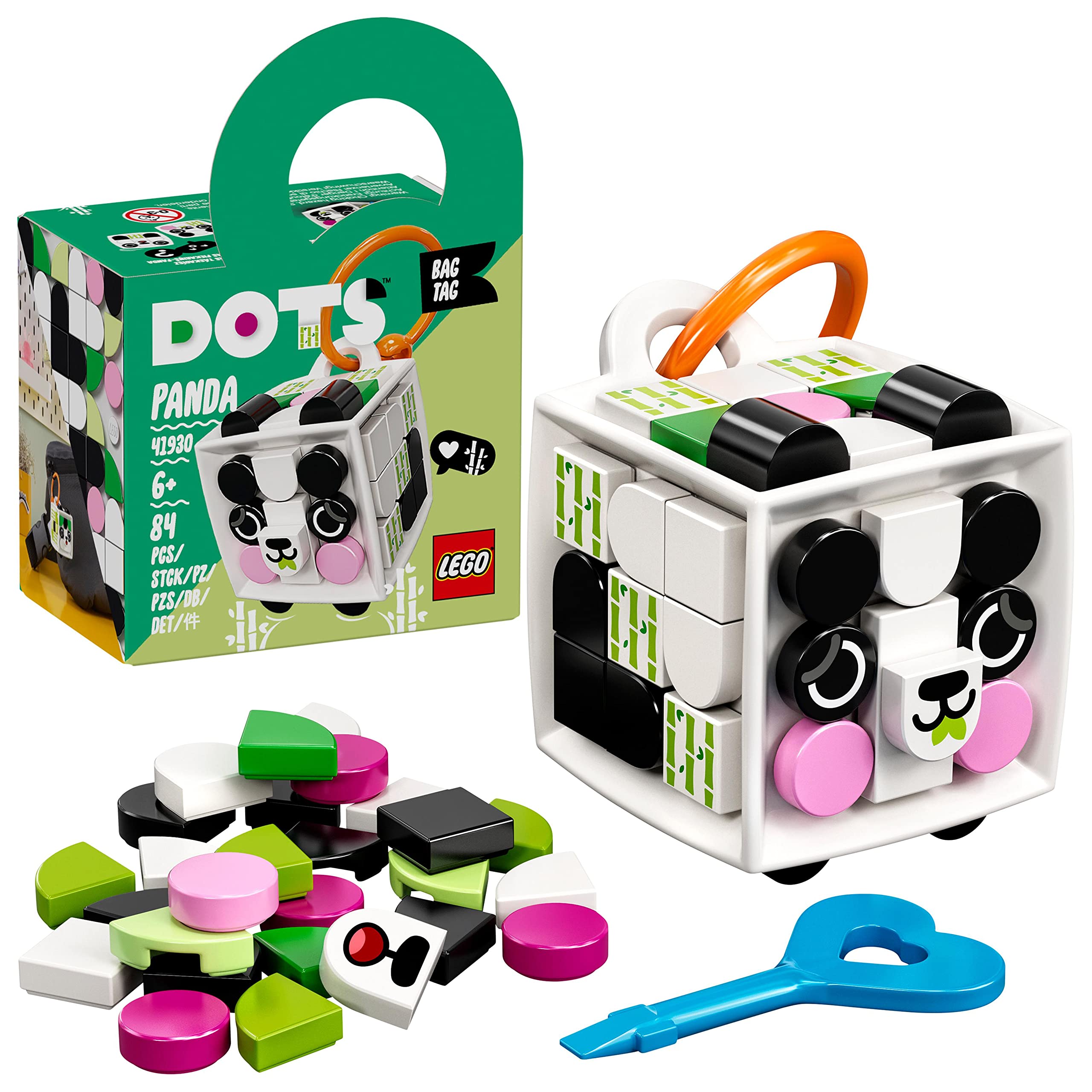 LEGO 41930 DOTS Bag Tag Panda