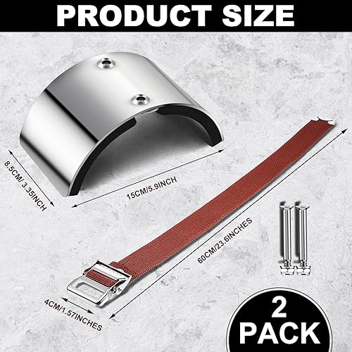 Miniatura 2 de Kit de correas cómodas de repuesto para paneles de yeso para paneles de yeso para paredes de yeso y patas inclinables para pintura de paneles de