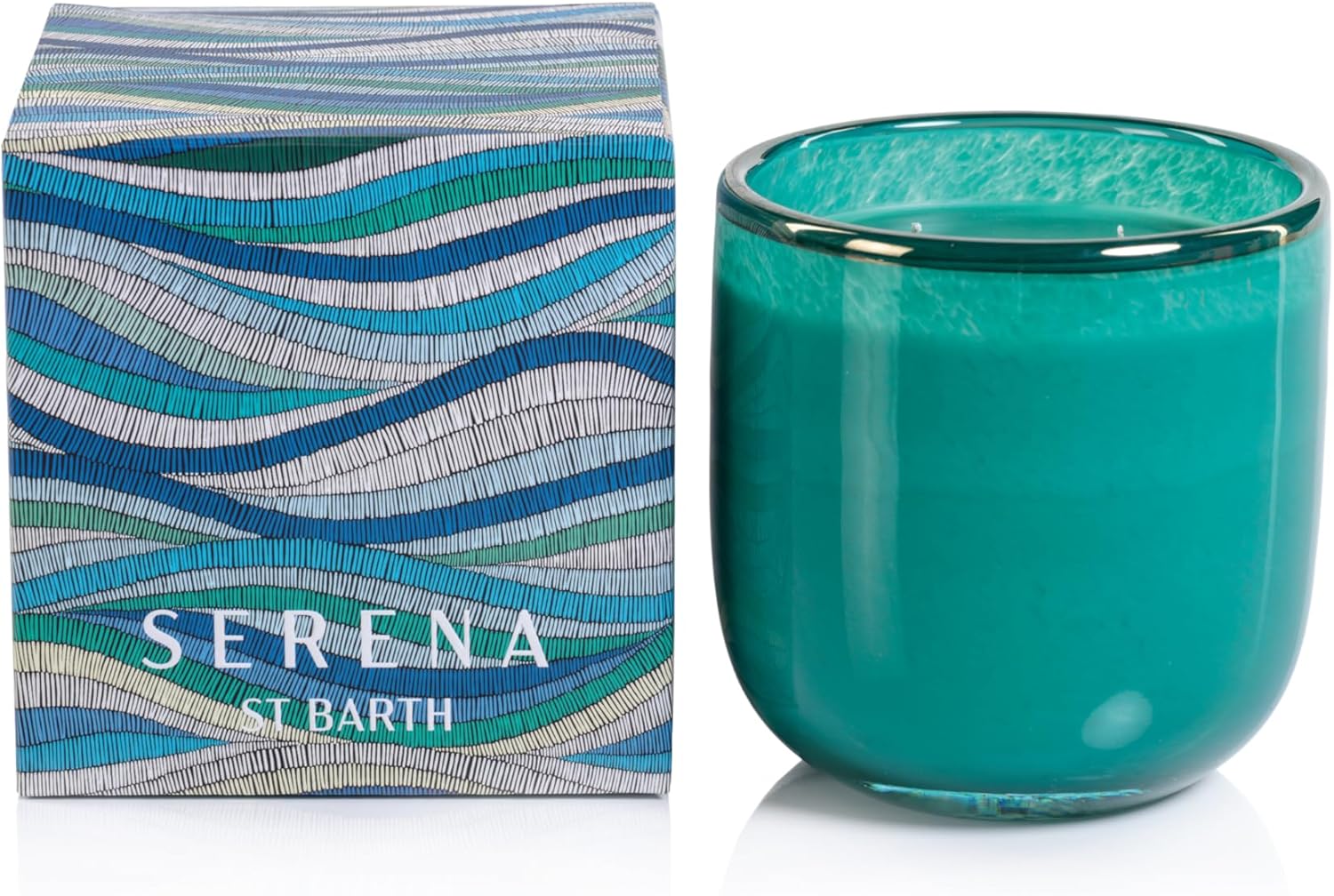 Zodax Serena St. Barth 香り付きジャーキャンドル 14オンス 燃焼時間