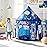 JOYIN Rocket Ship Play Tent for Kids - Glow-in-The-Dark Space Tent with Starry, Astronaut Spaceship Foldable Playhouse for Boys & Girls, Indoor Outdoor Kids Pop-up Play House, Toddler Birthday Toy